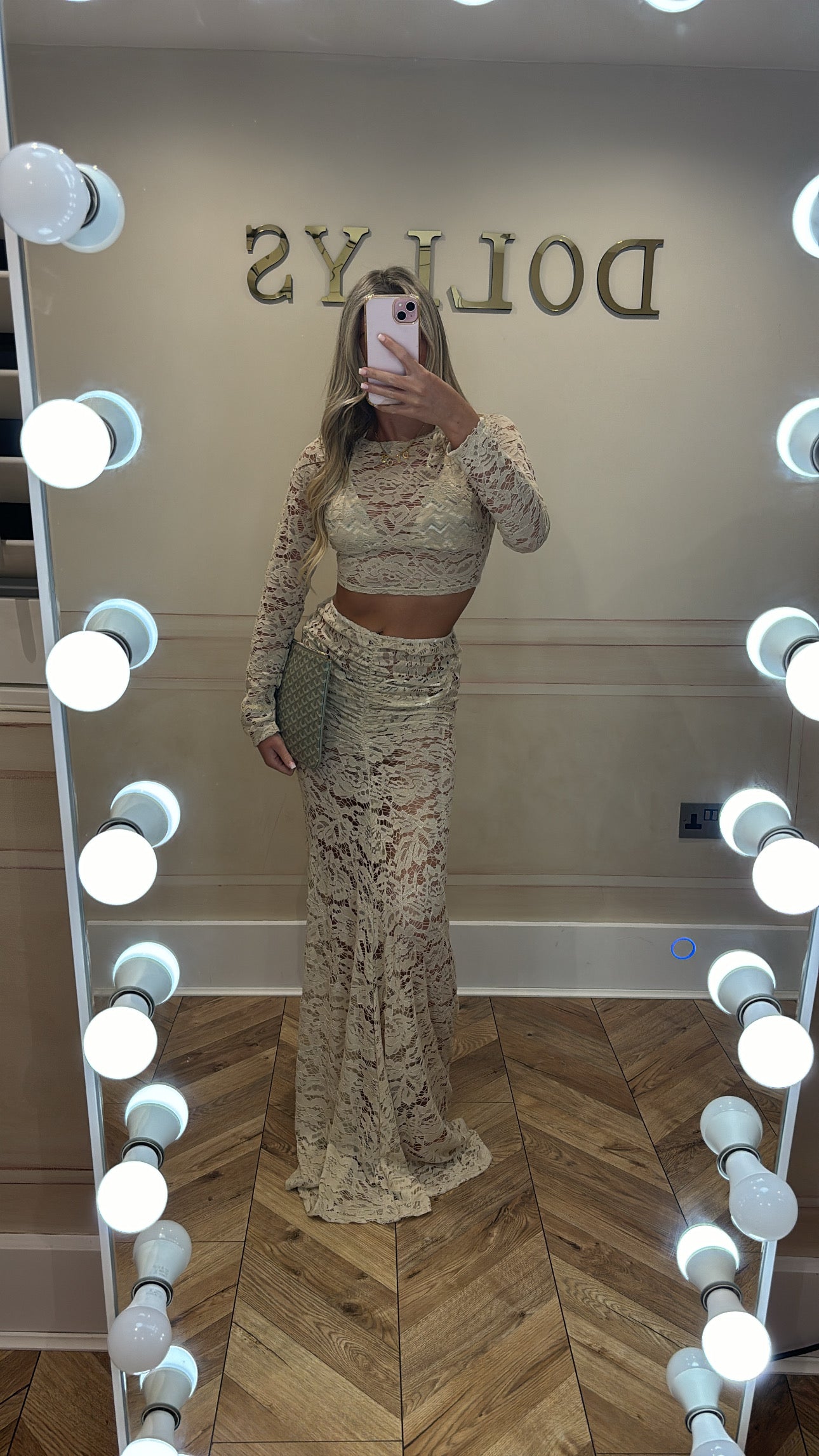 Mermaid lace skirt 