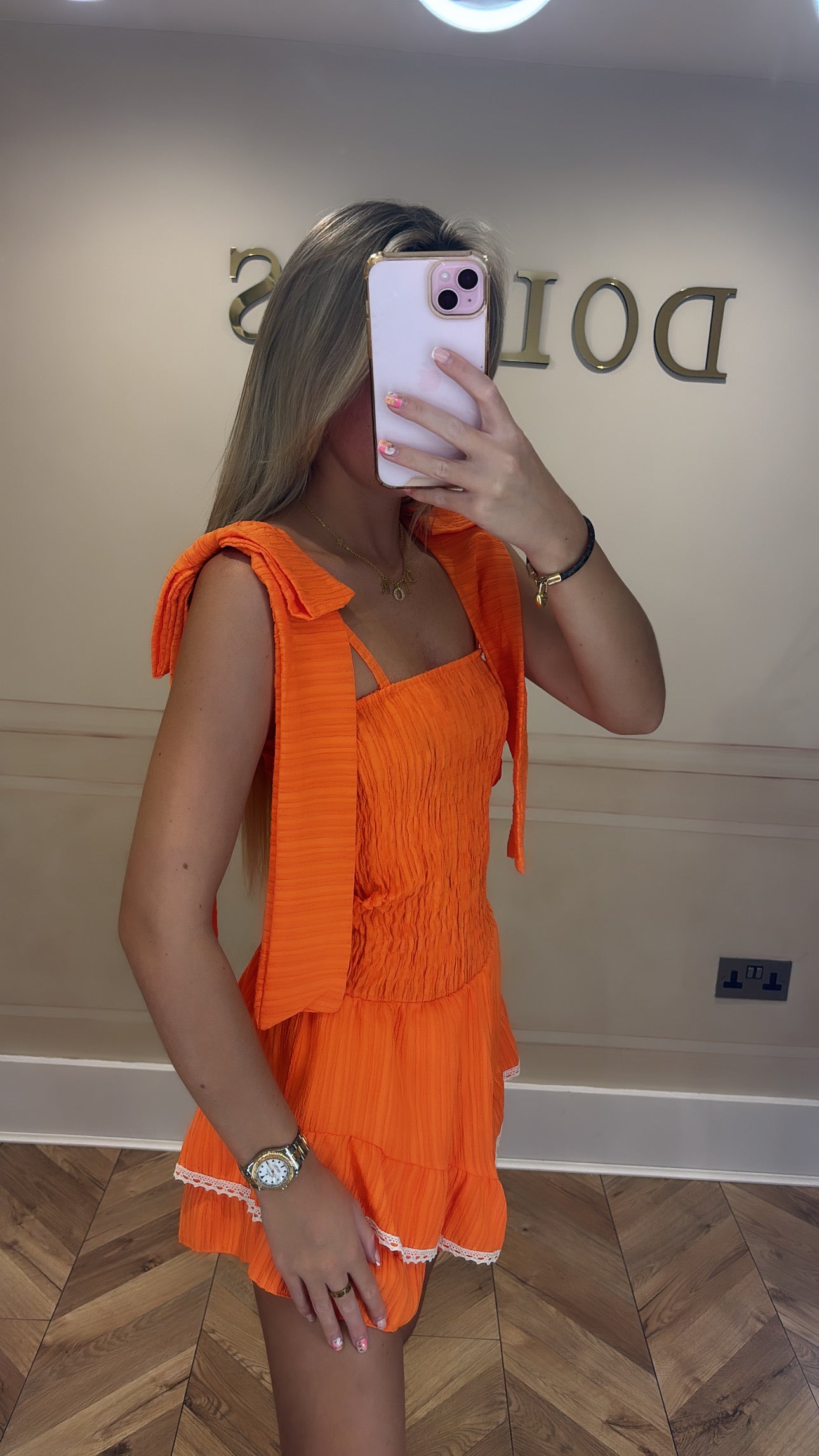 Bow playsuit