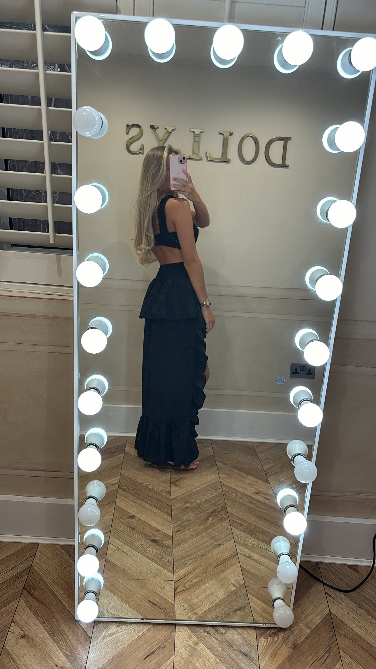 Tie skirt co-ord