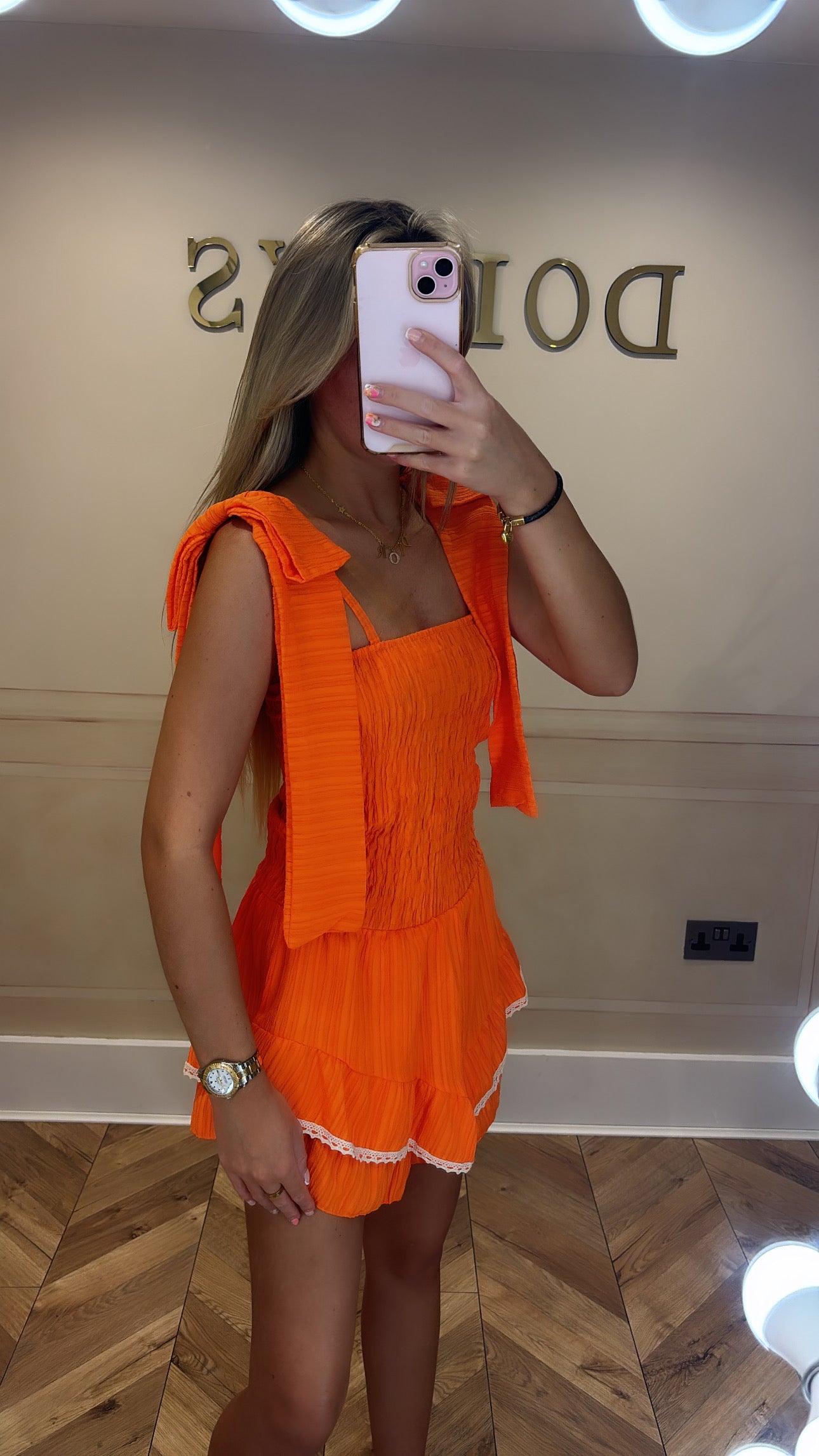 Bow playsuit