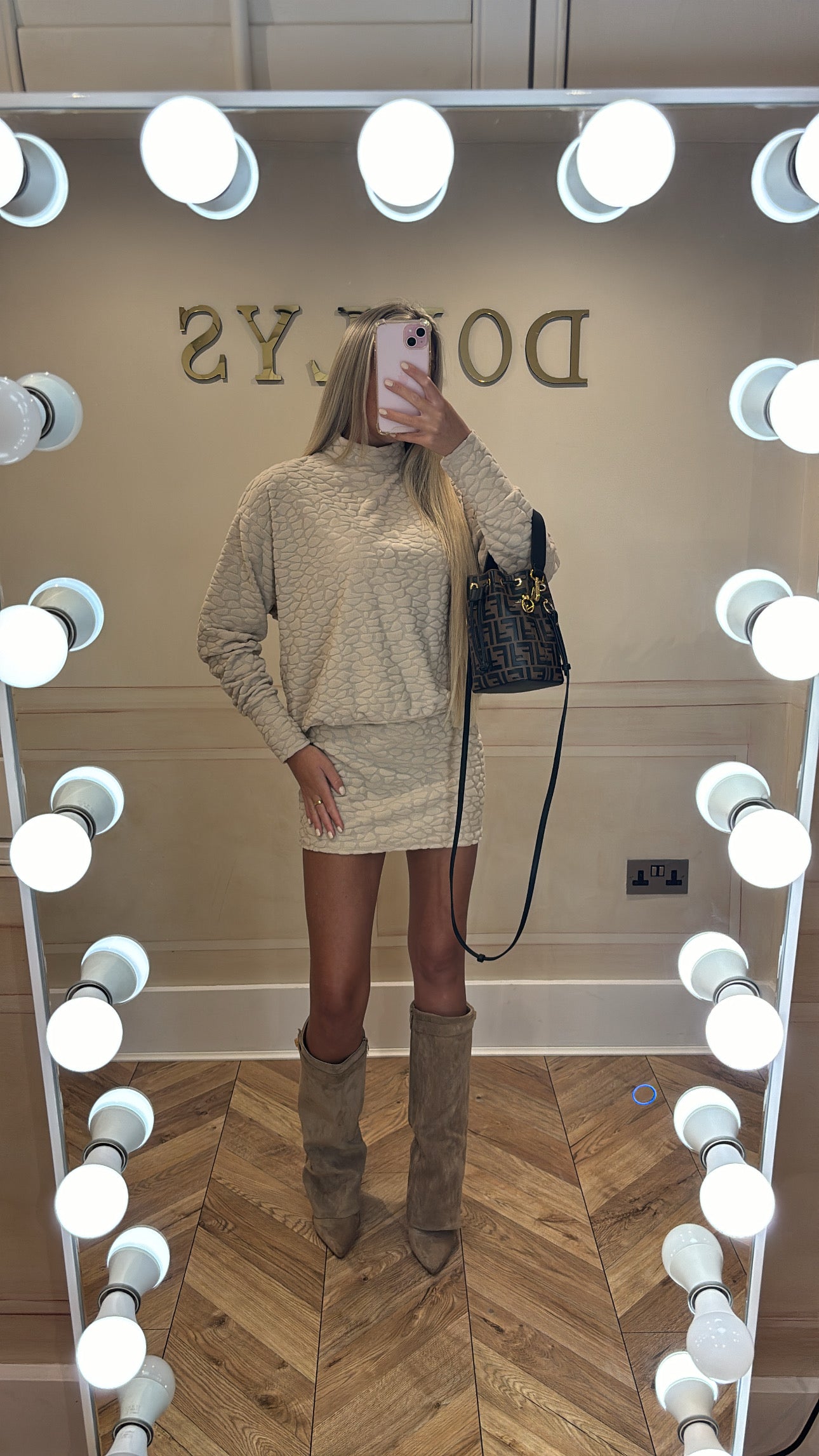 Terry towelling dress
