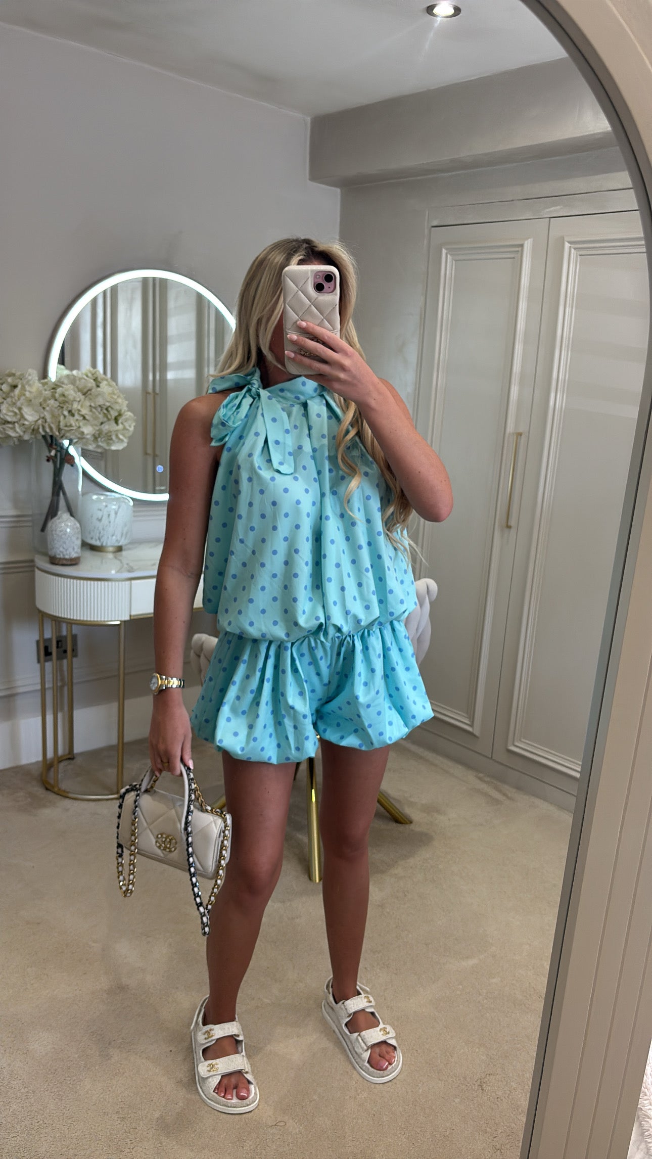 Polkadot Balloon short co-ore