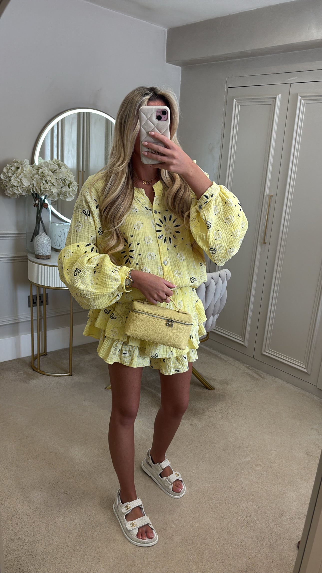 Bandanna frill skort co-ord