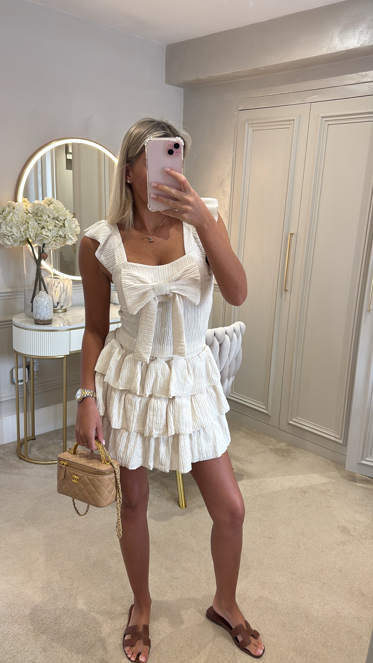 Bow frill set