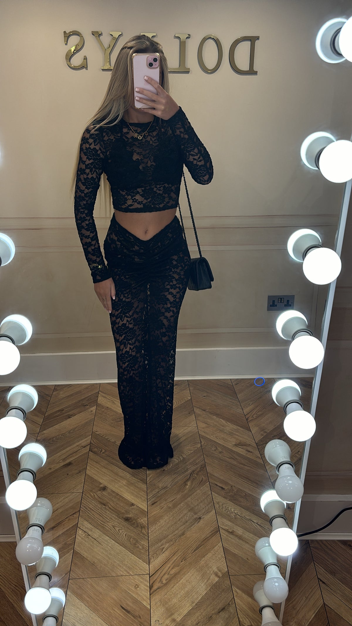 Mermaid lace co-ord