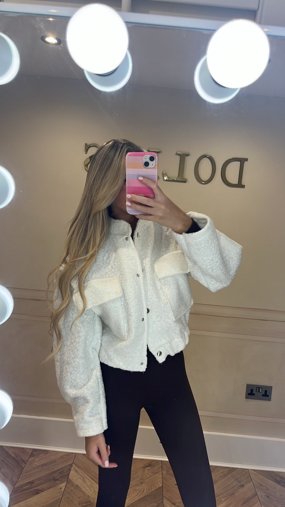 Teddy bomber jacket