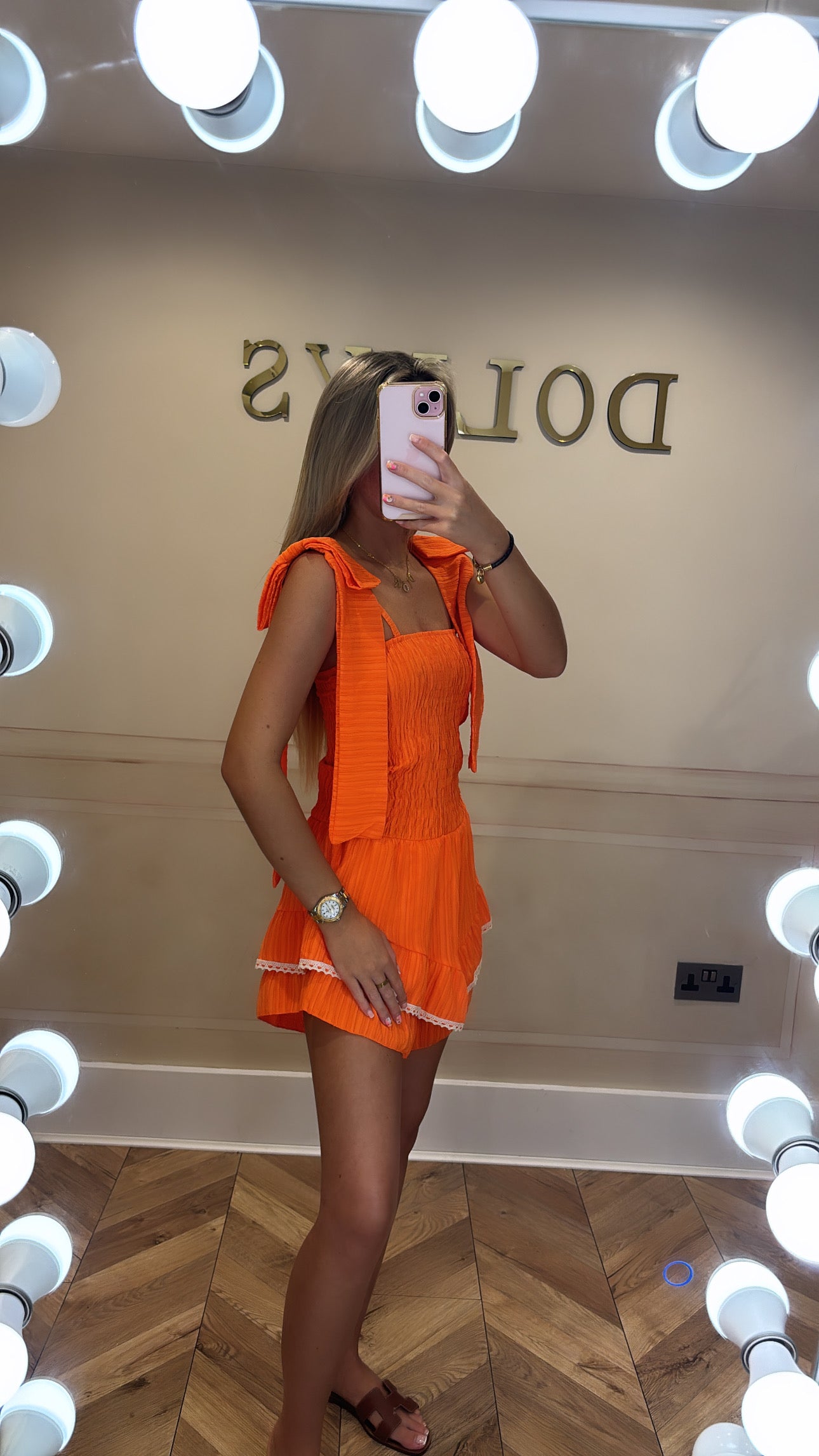 Bow playsuit