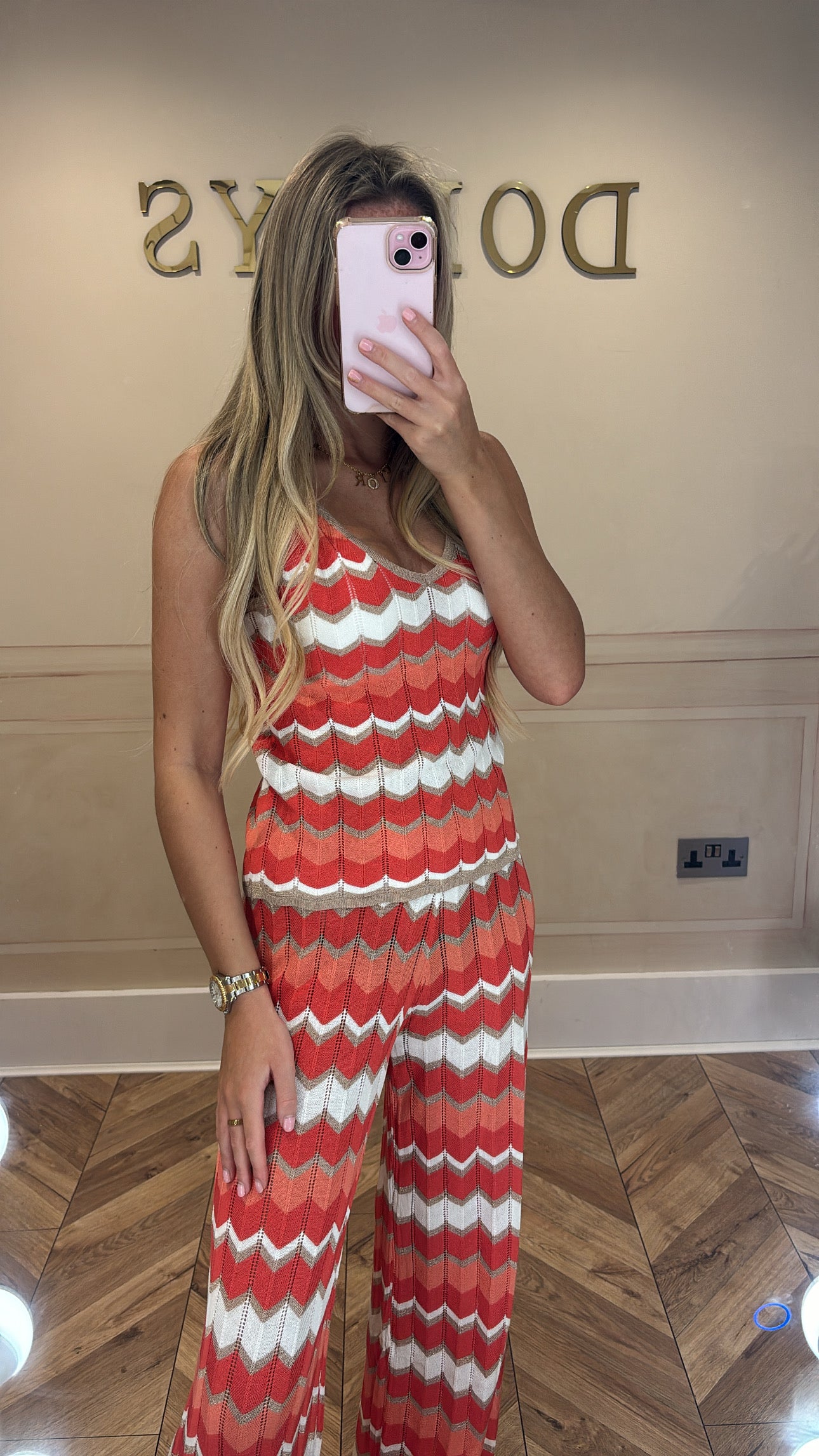 Glitter zig zag lounge set