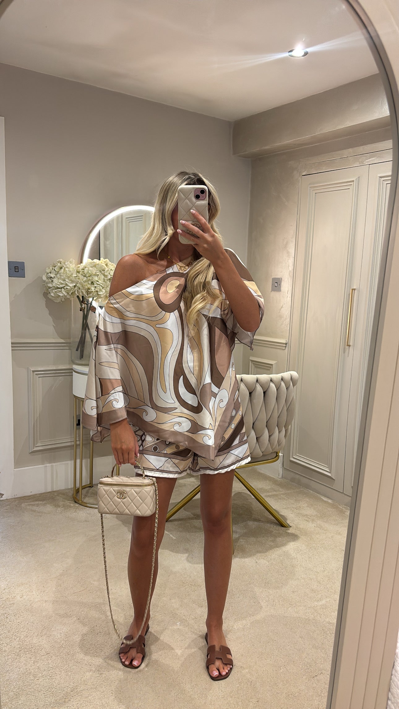 Pucci silk short set