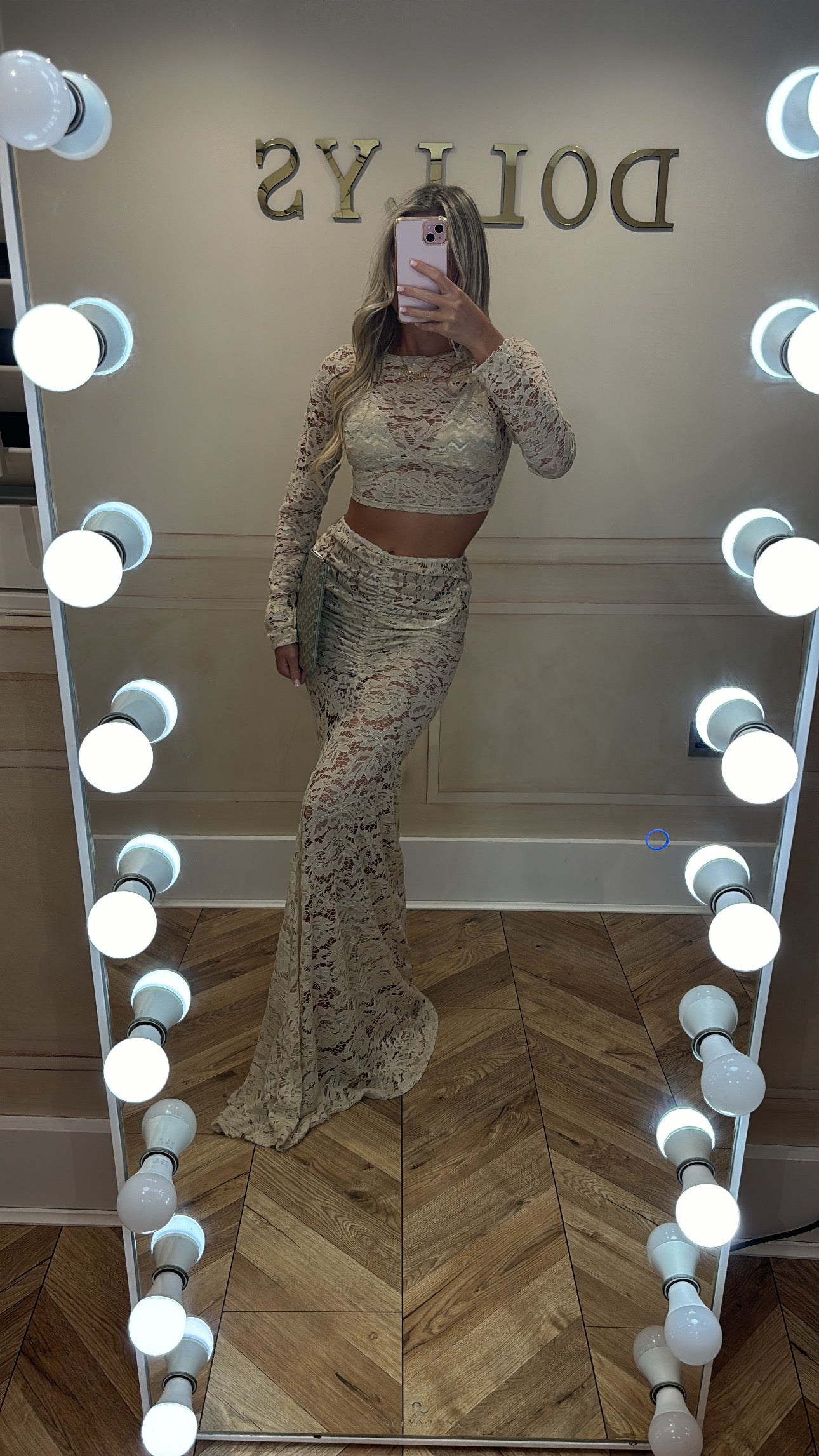 Mermaid lace skirt 