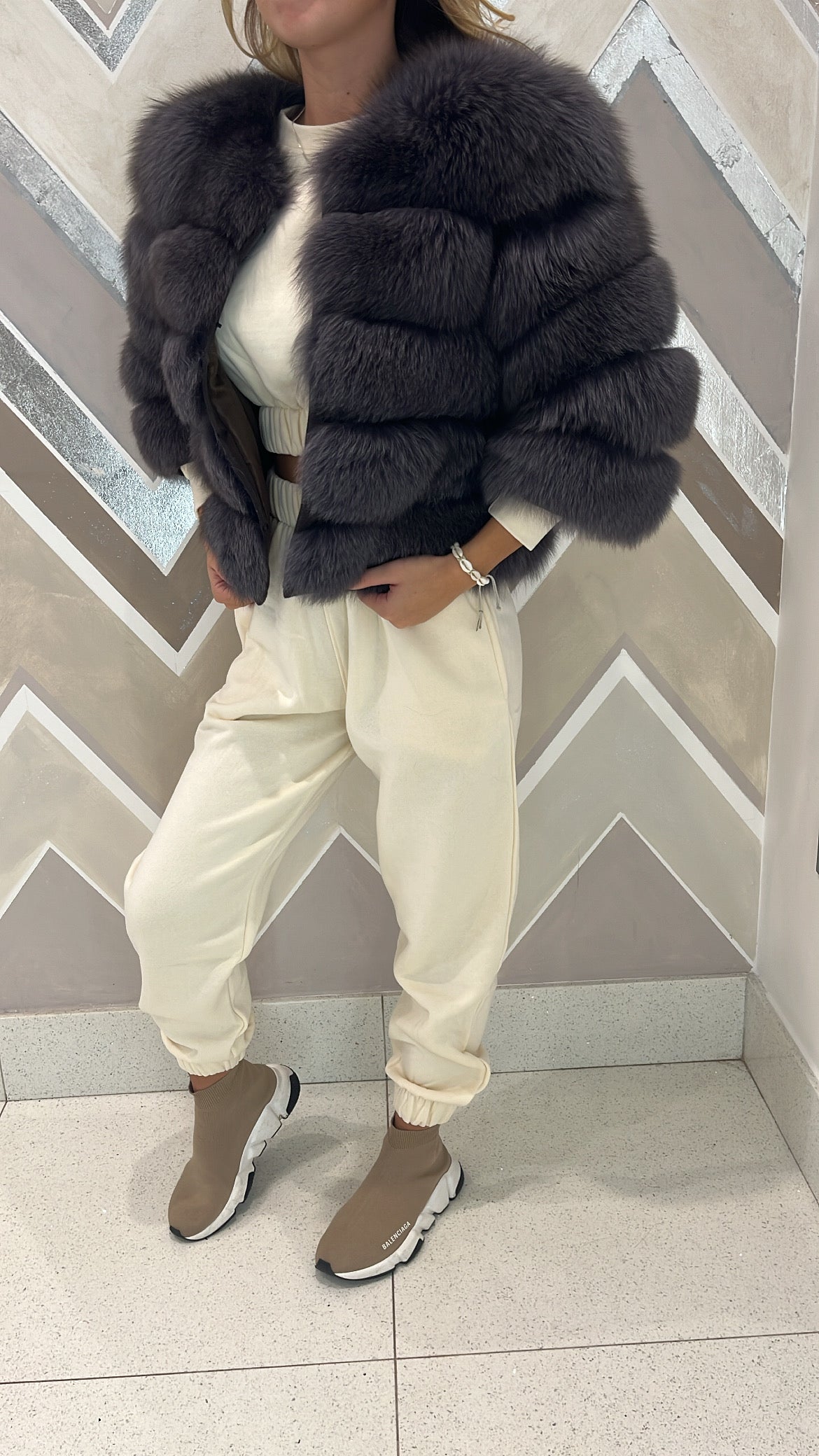 Fur coat