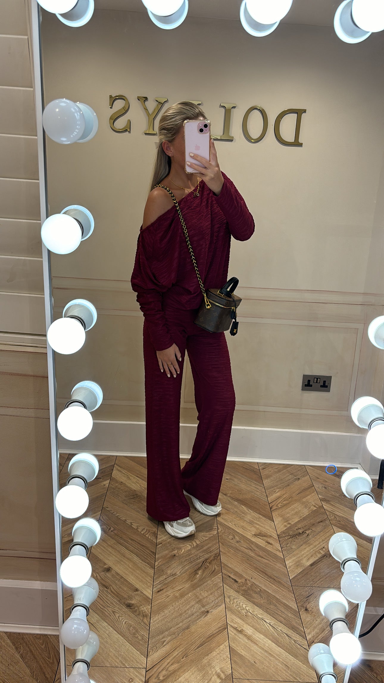 Off the shoulder lounge set