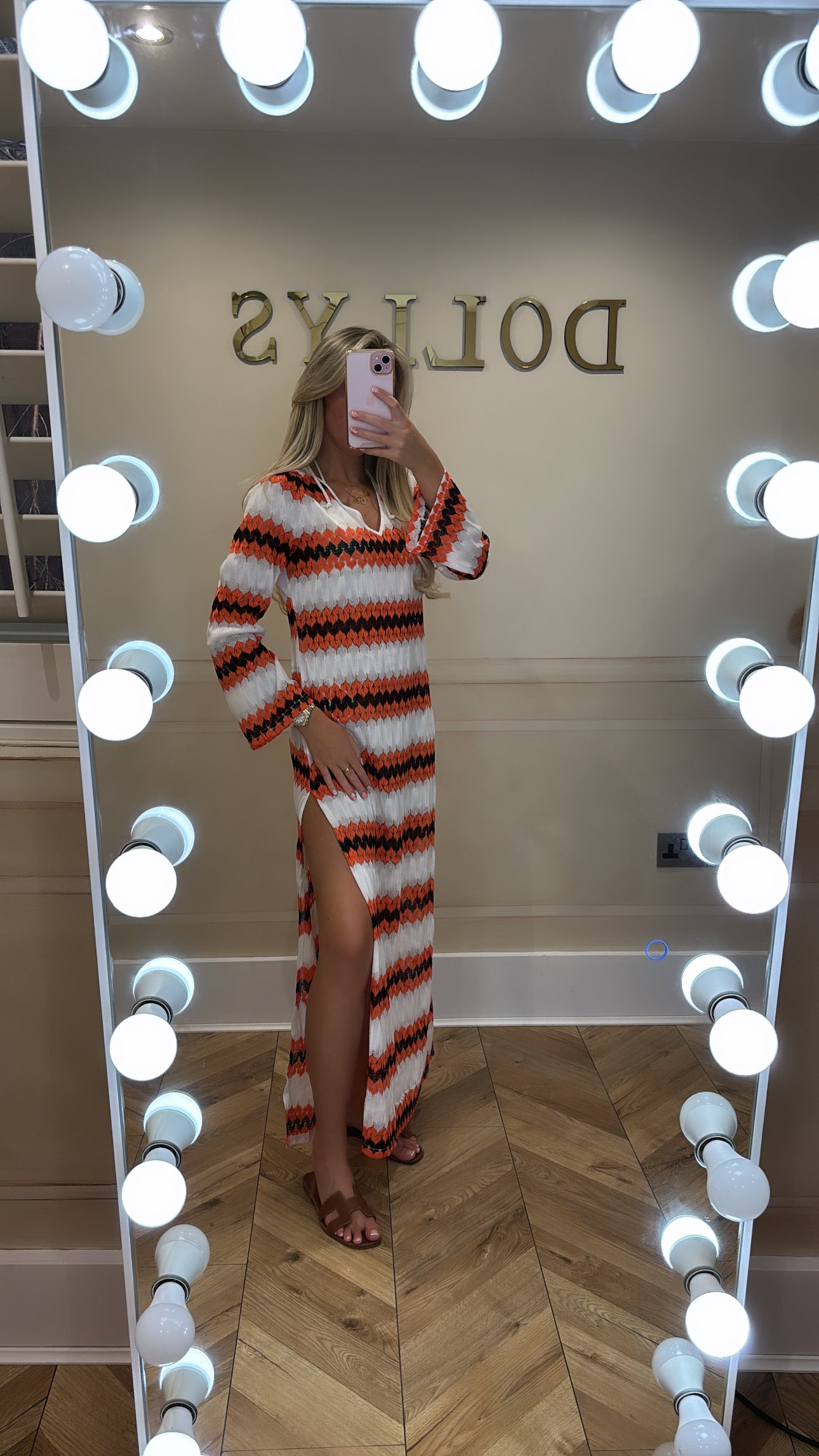SALE Zig zag beach dress