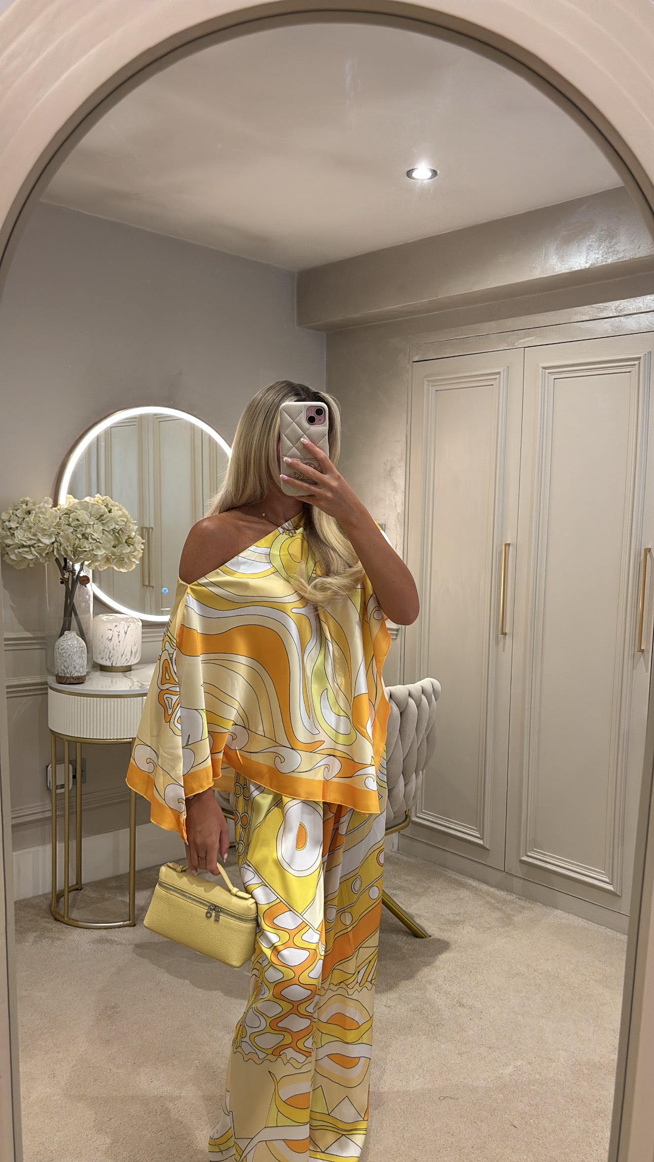 Pucci silk trouser co-ord