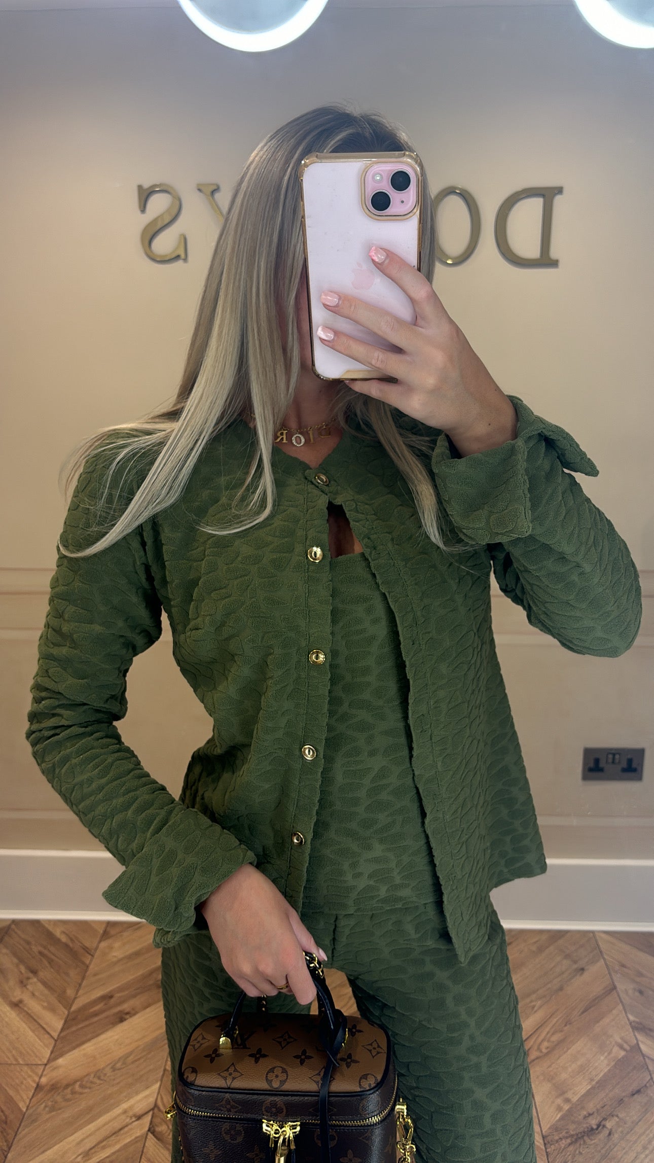 Terry towelling three piece