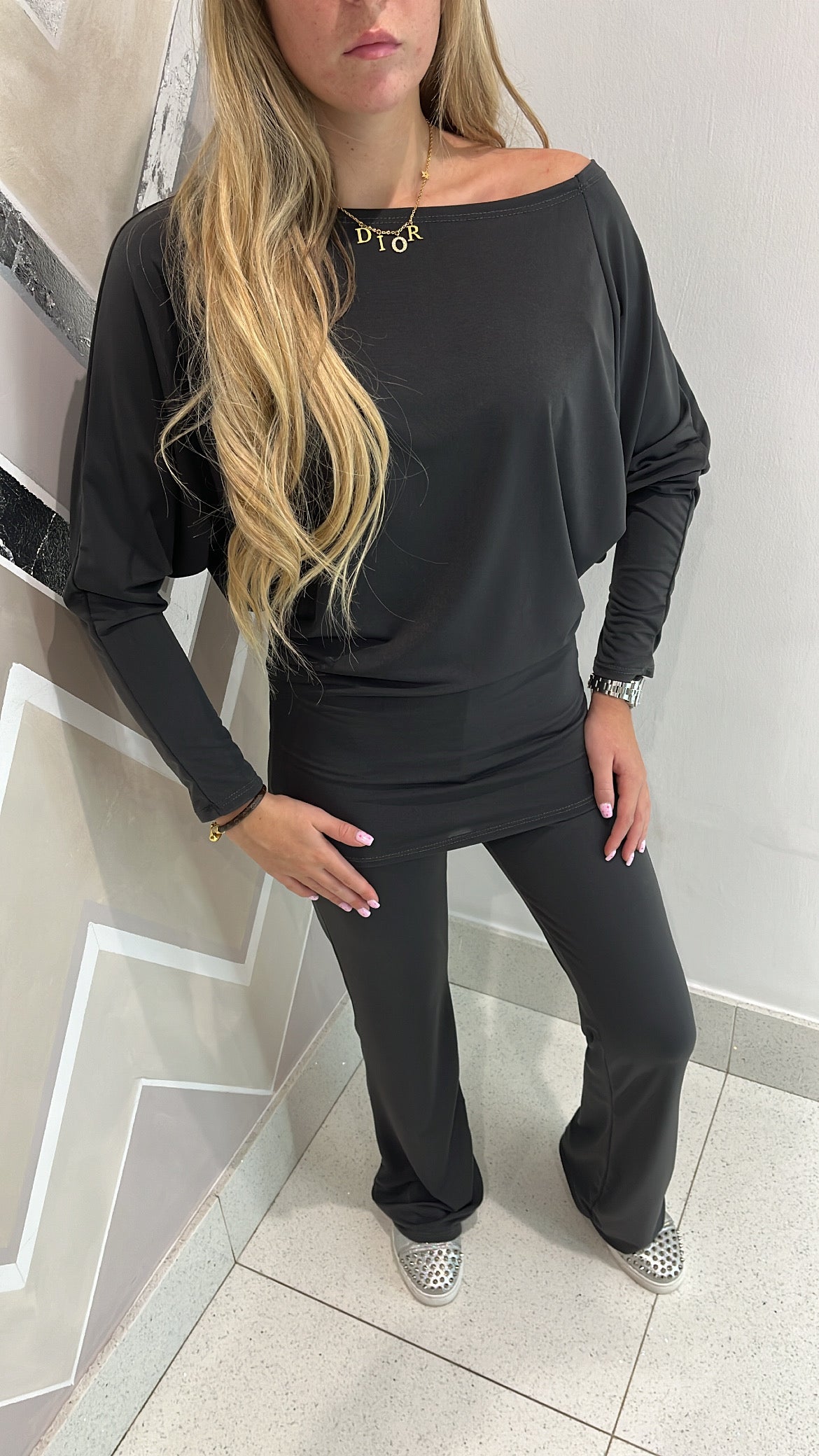 Off the shoulder lounge set