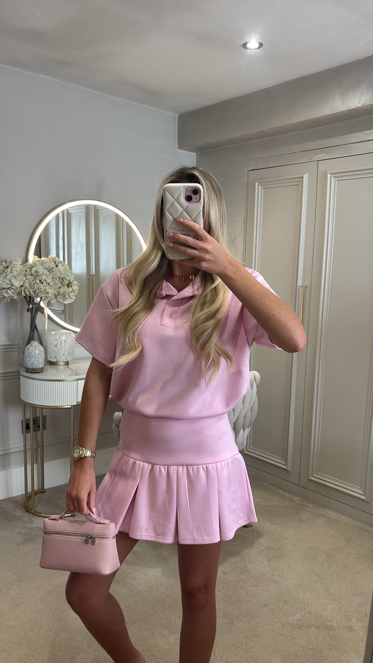 T-shirt skirt co-ord