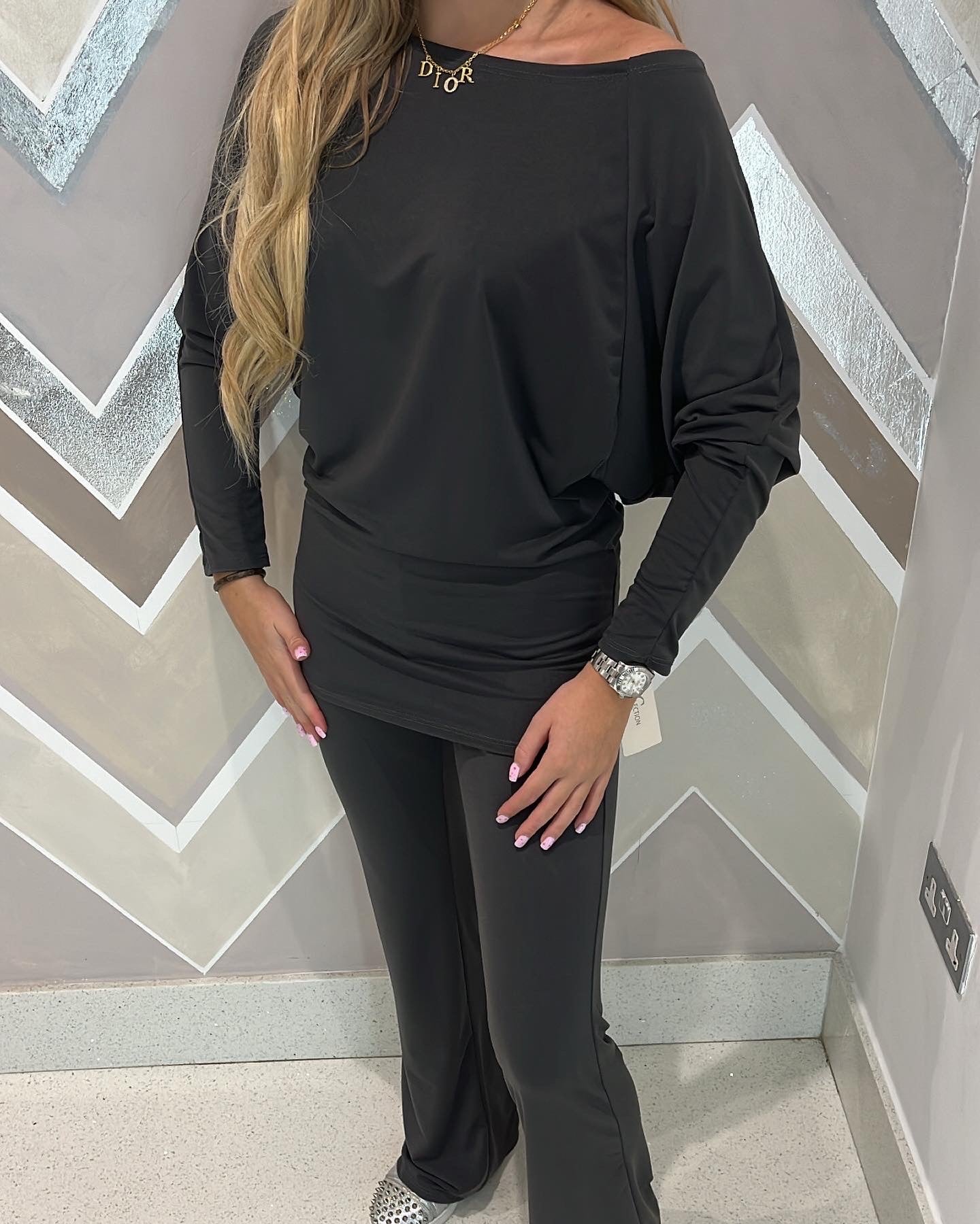 Off the shoulder lounge set