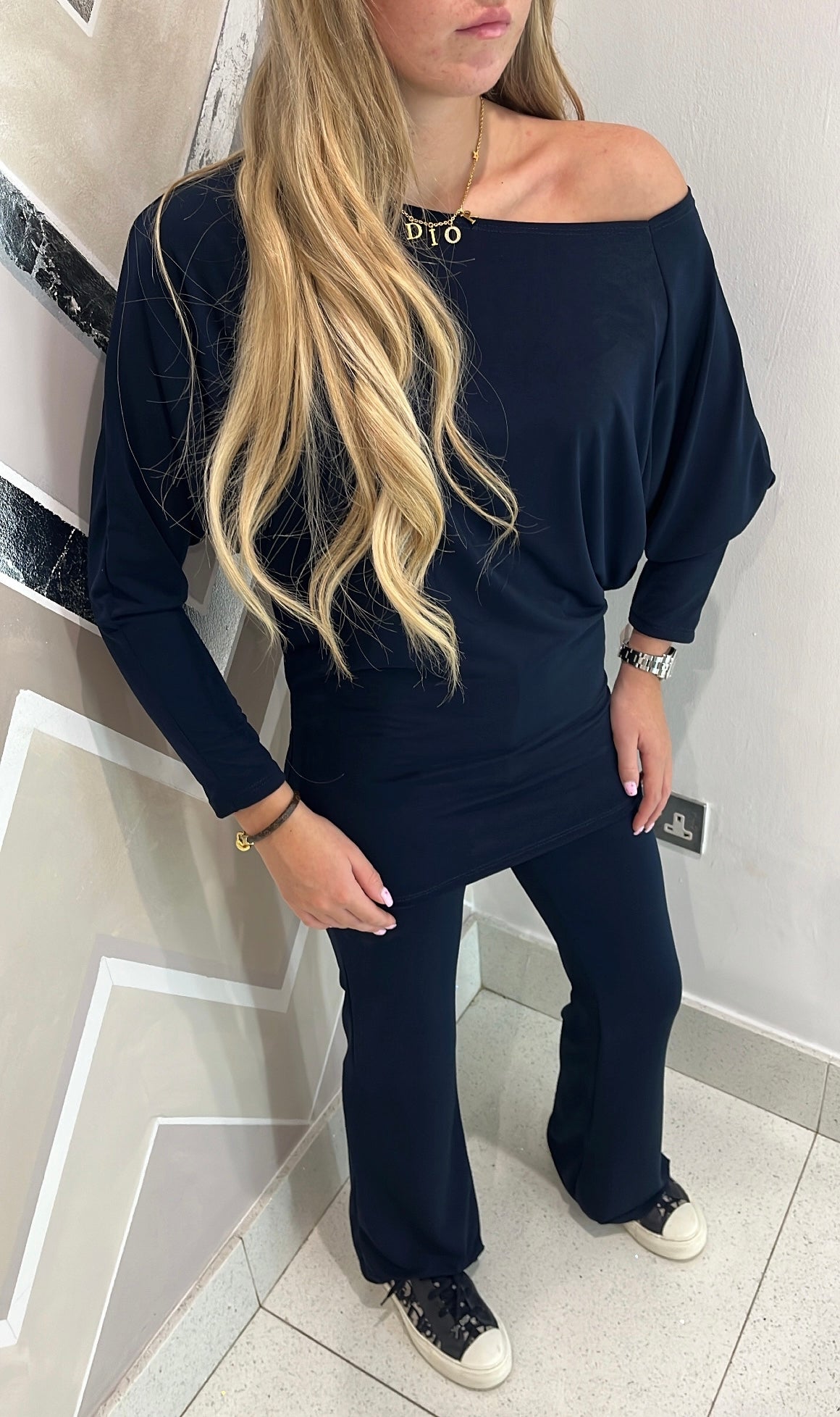 Off the shoulder lounge set