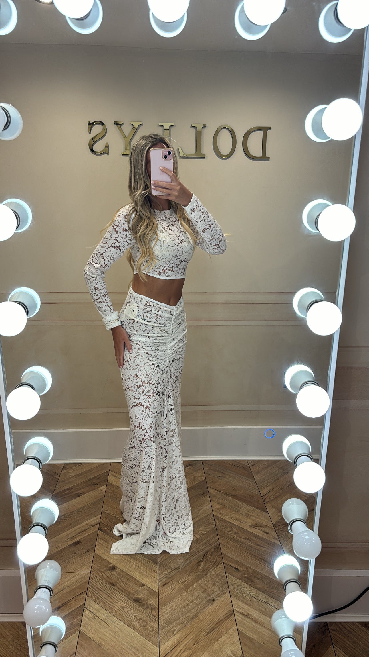 Mermaid lace co-ord