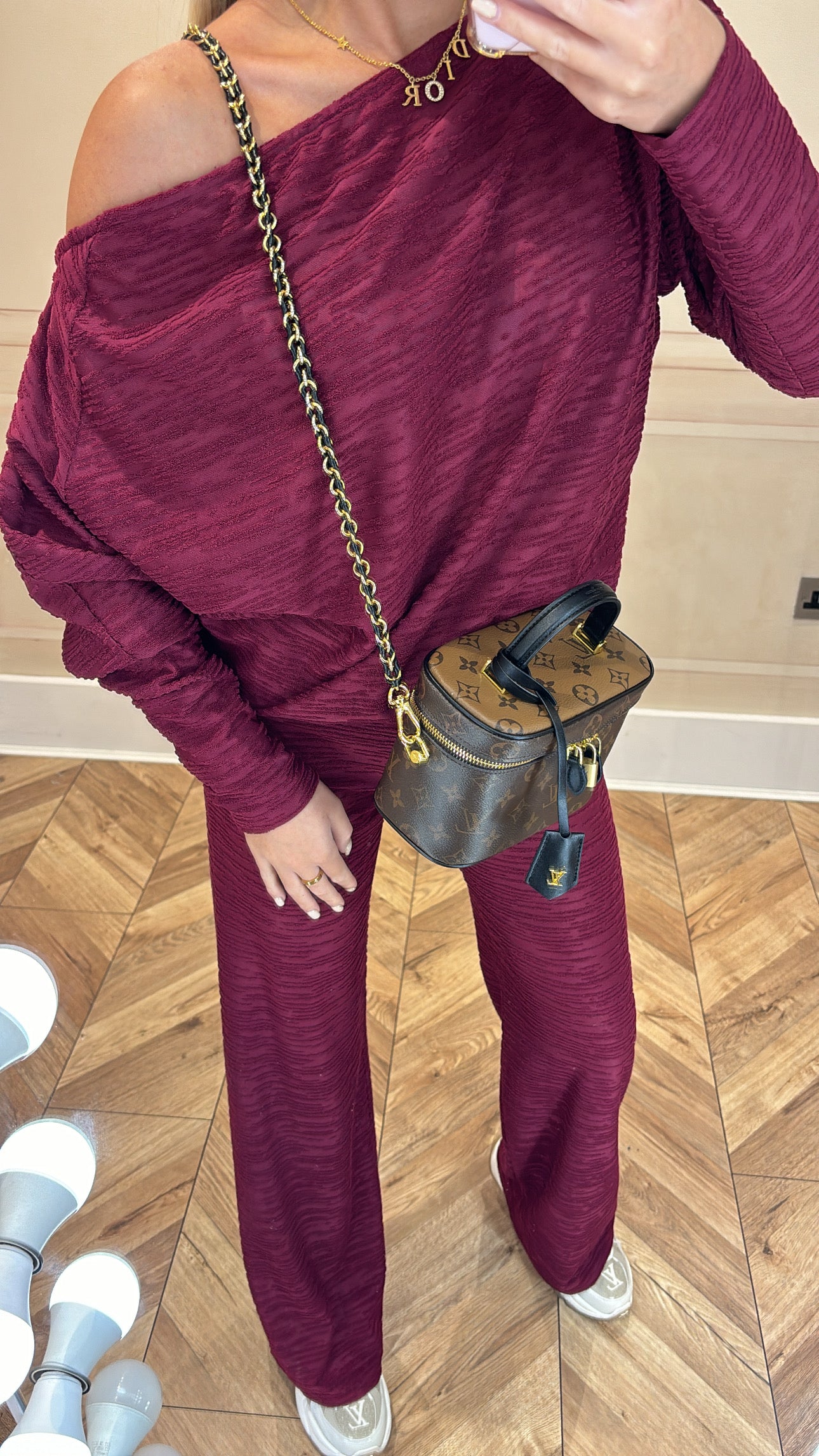 Off the shoulder lounge set