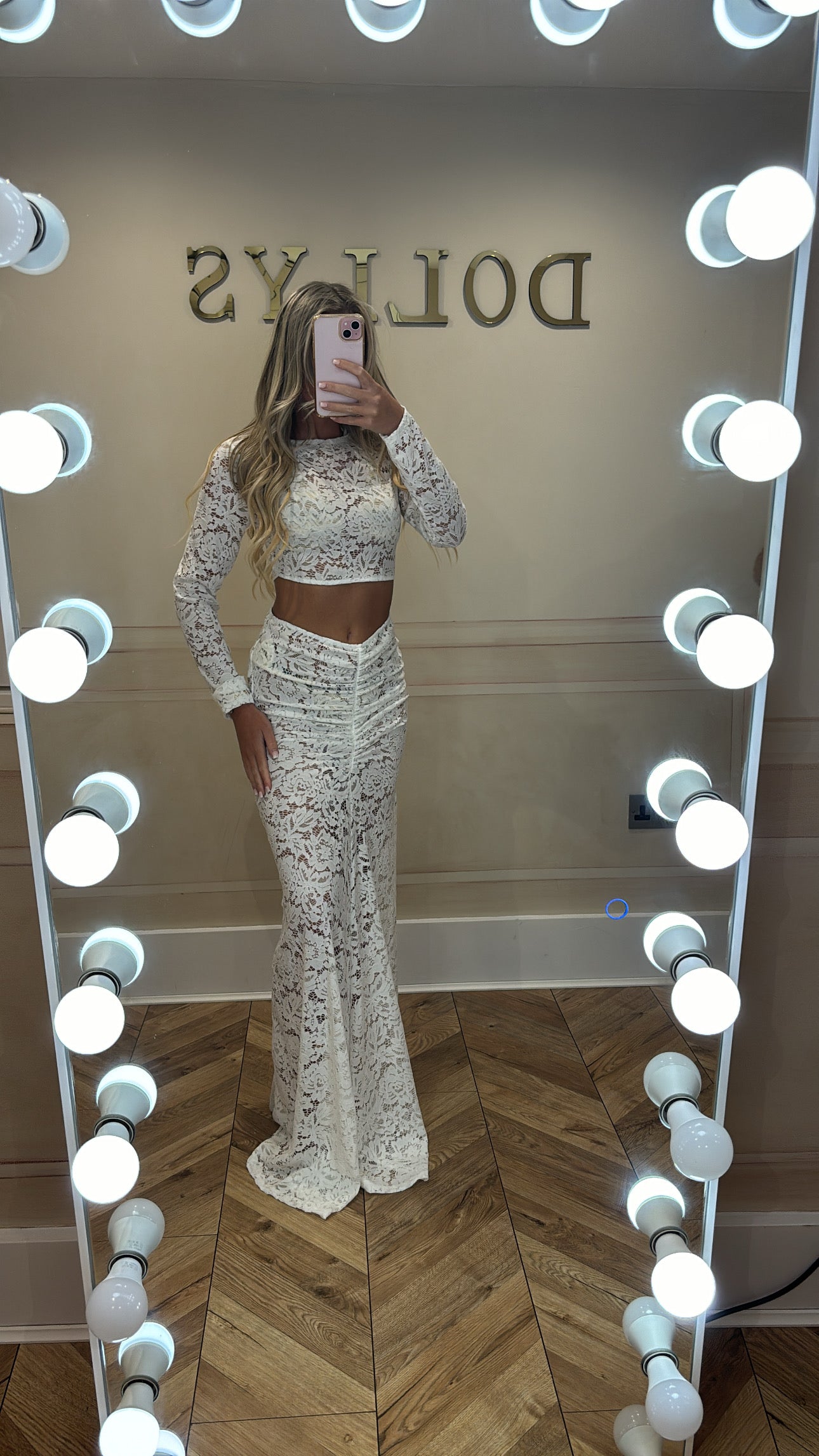 Mermaid lace co-ord