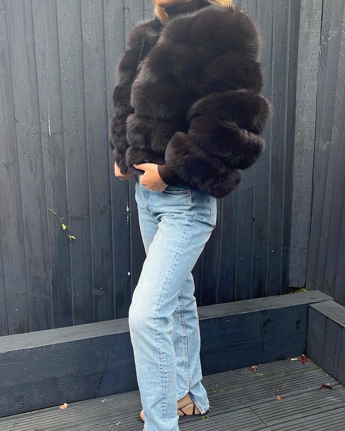 Fur coat