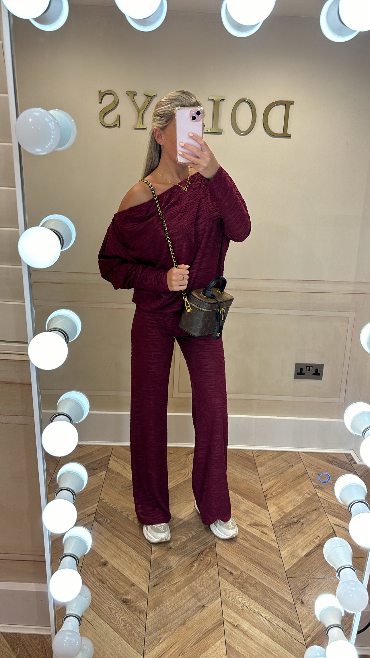 Off the shoulder lounge set