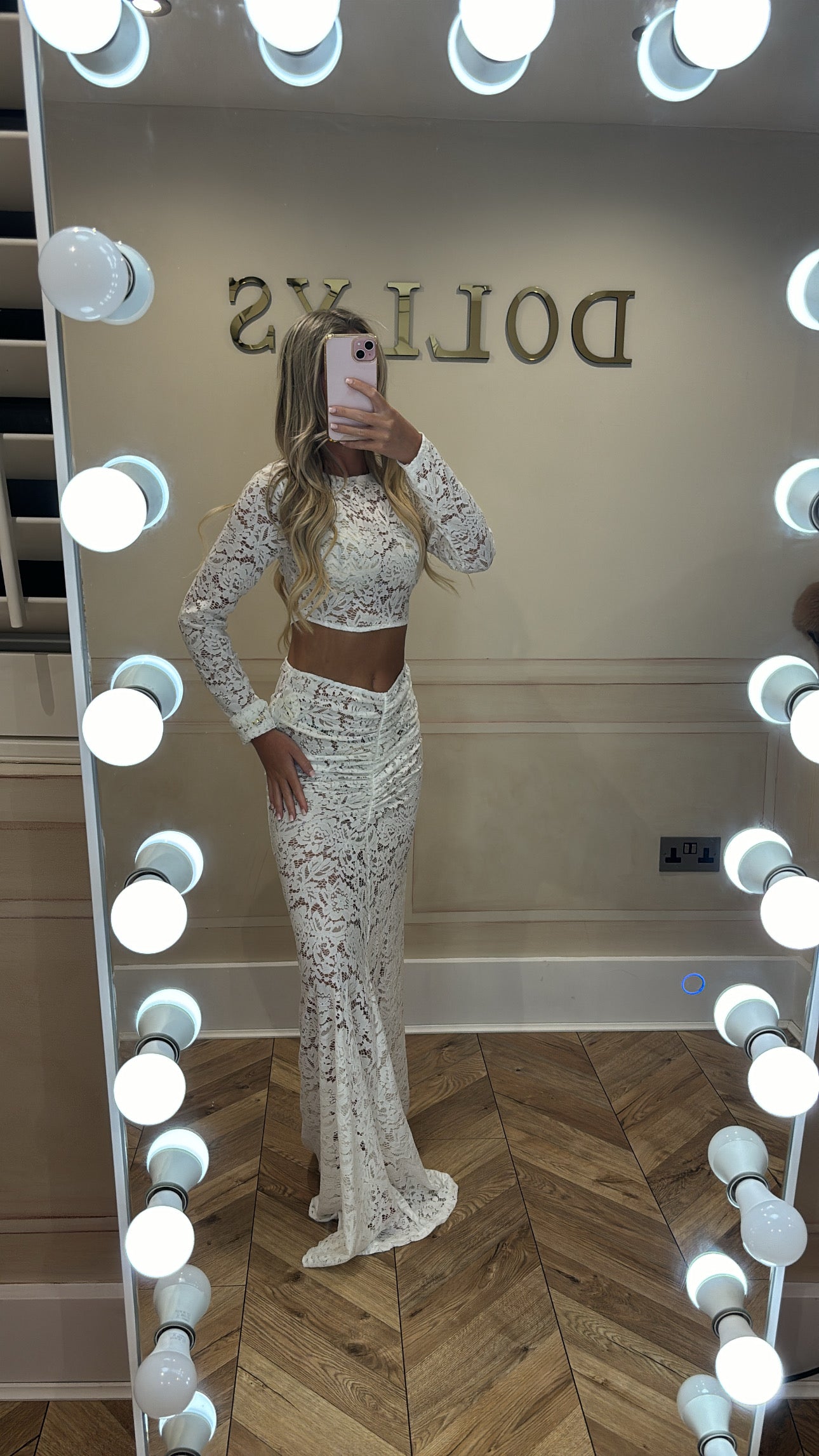 Mermaid lace co-ord