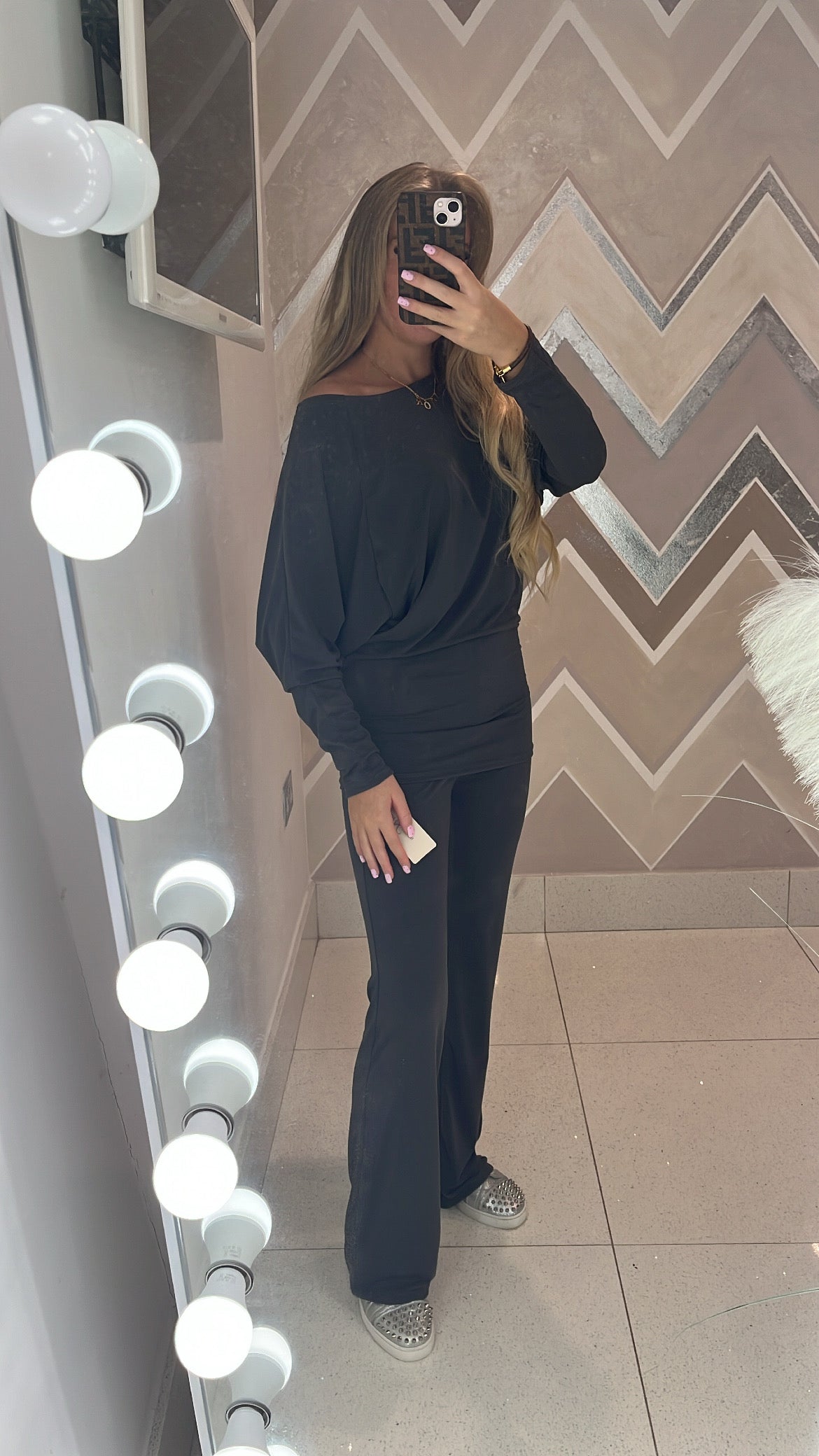 Off the shoulder lounge set