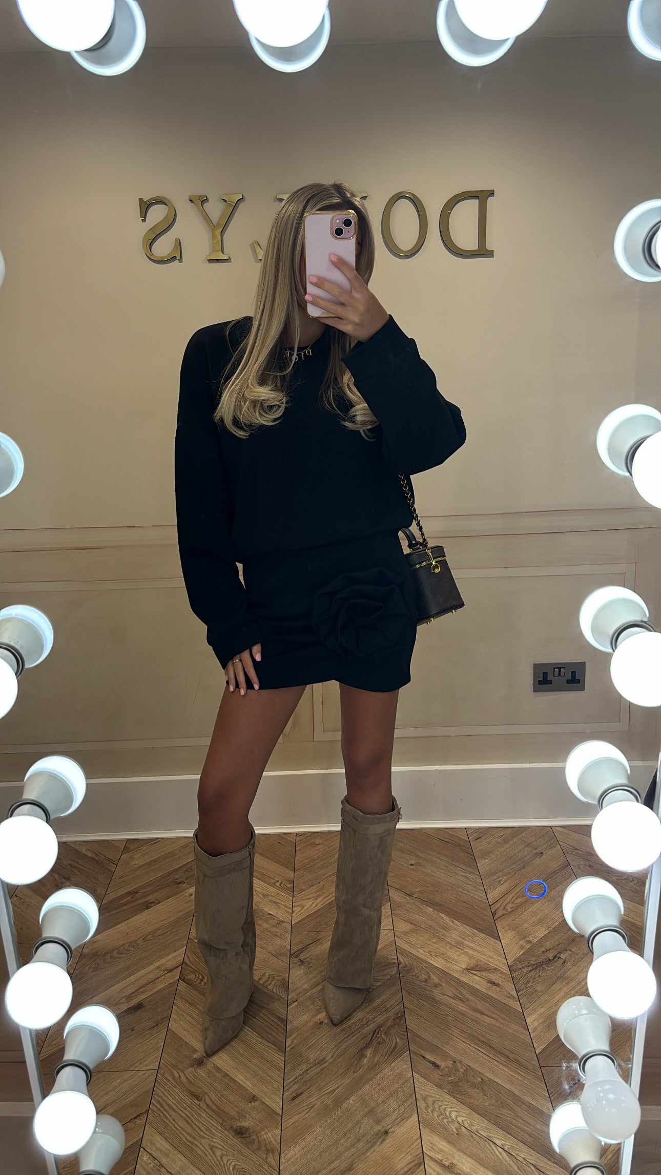 Rose skirt and jumper
