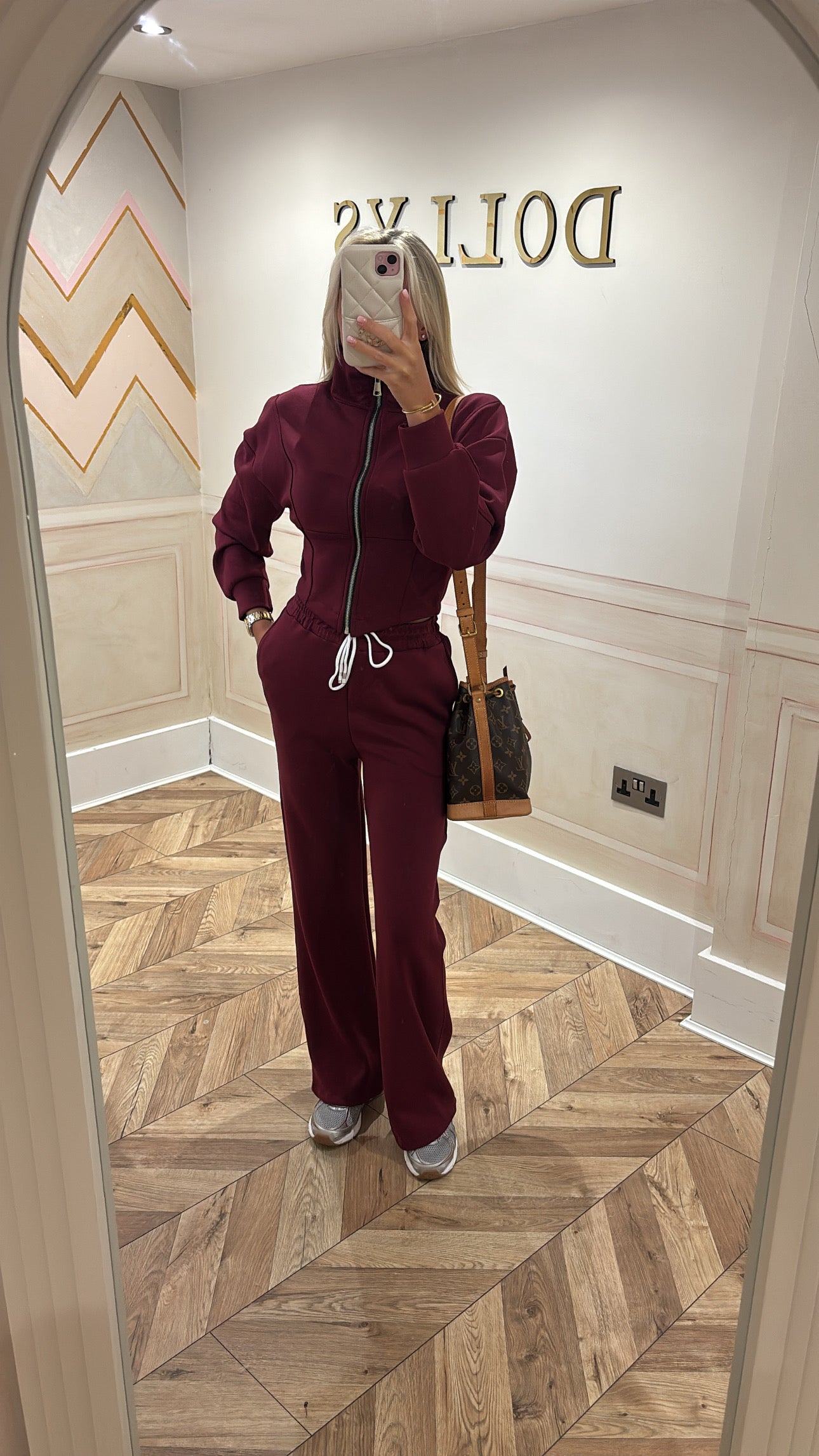 Flared lounge set