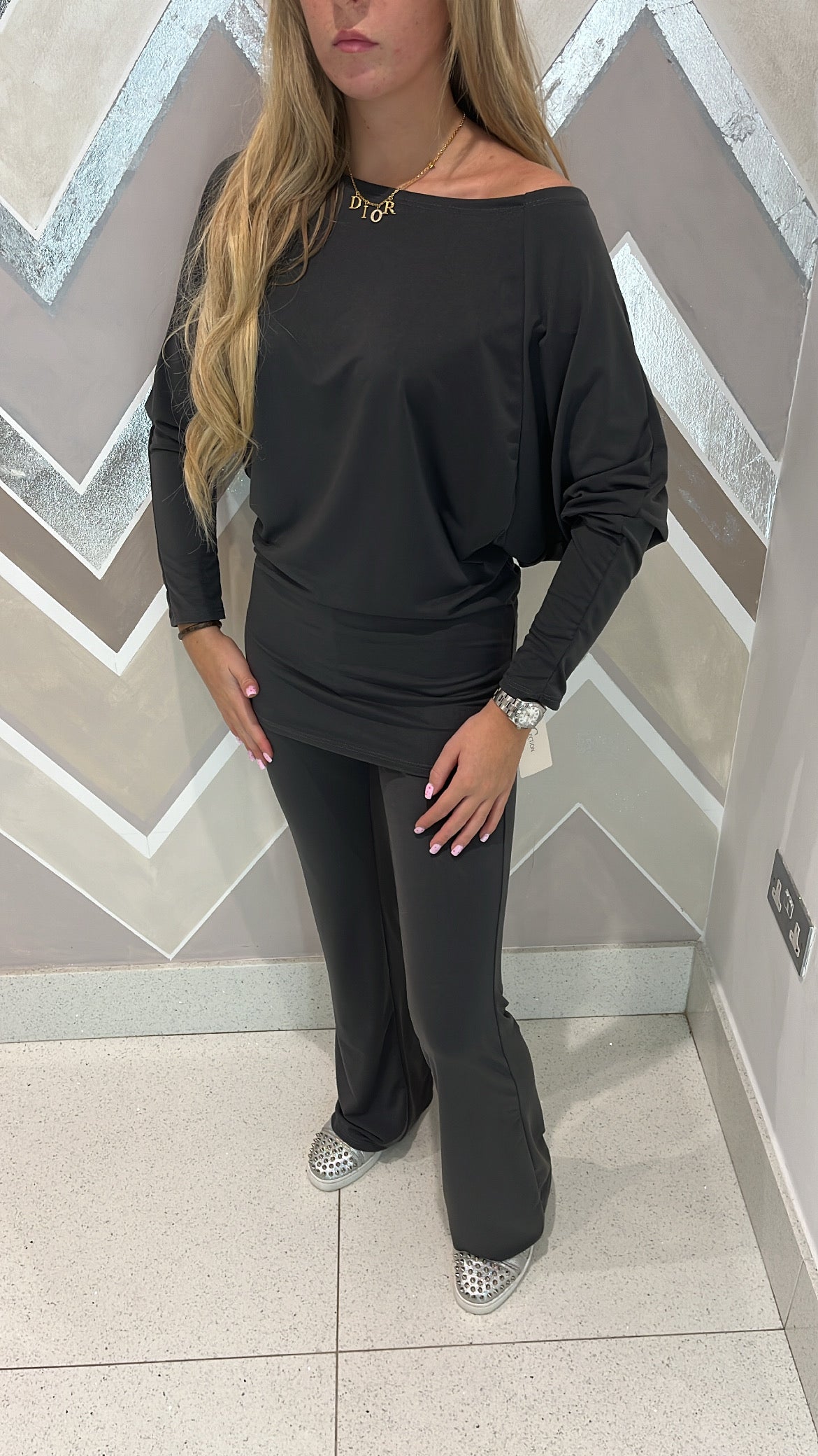 Off the shoulder lounge set