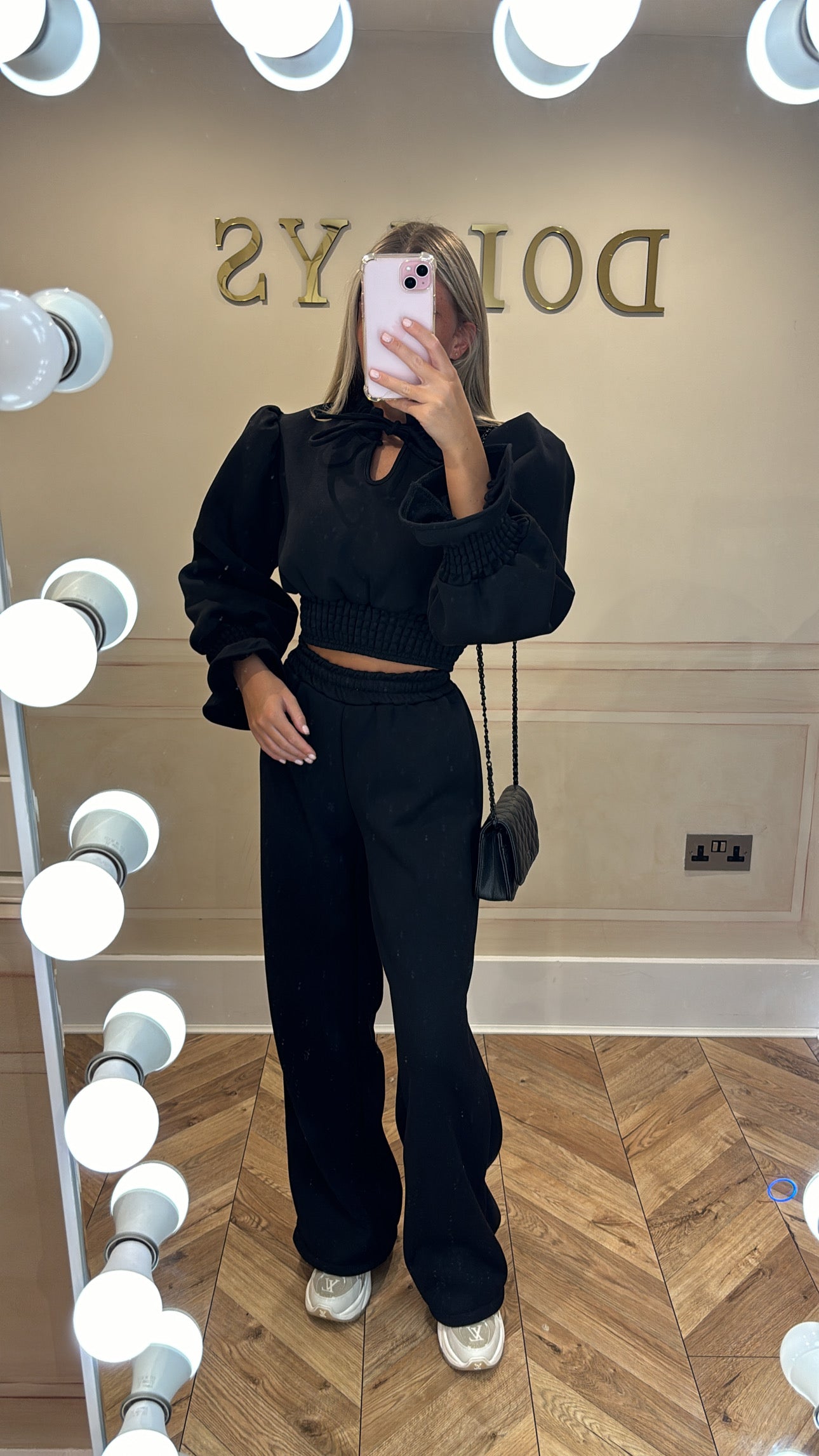 Frill cuff lounge set