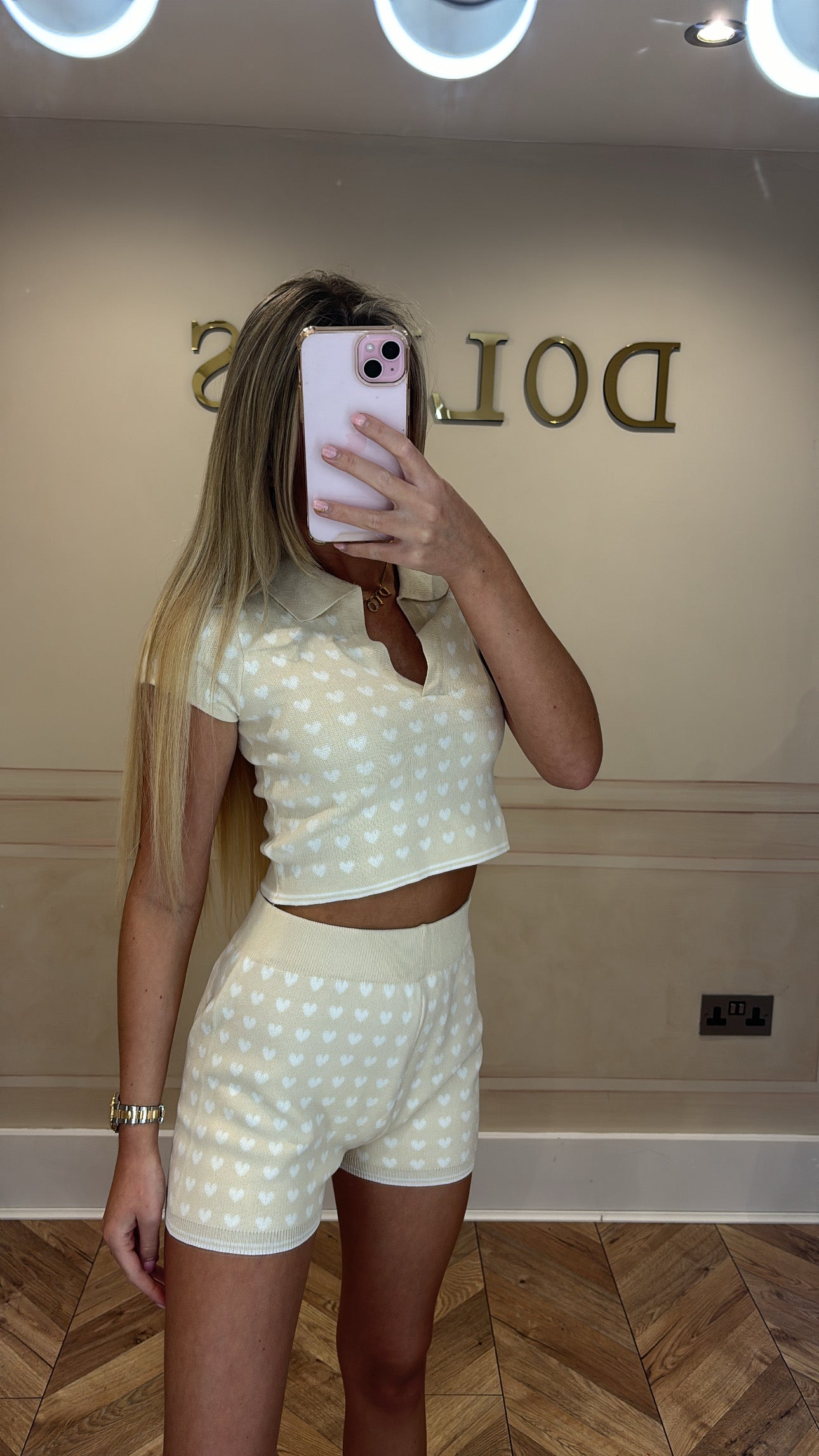 Heart short set