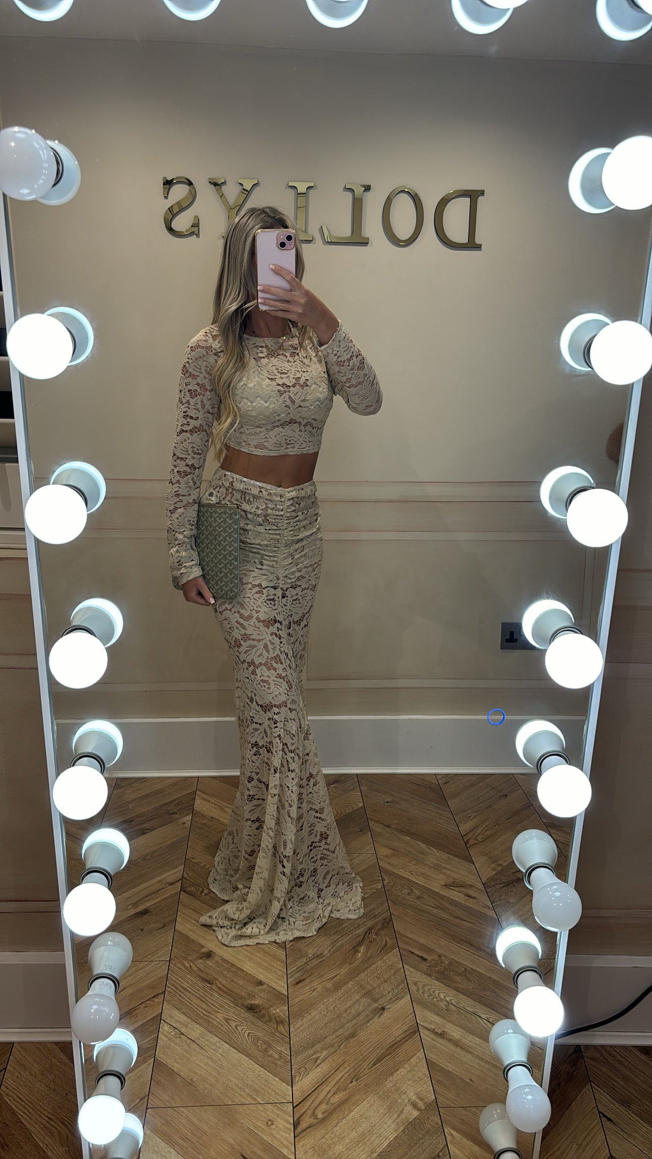 Mermaid lace skirt 