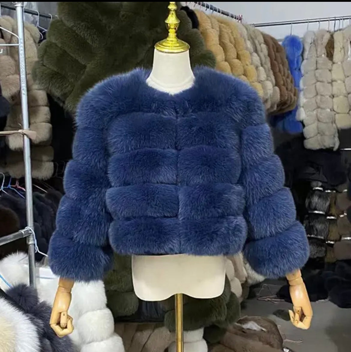 Fur coat