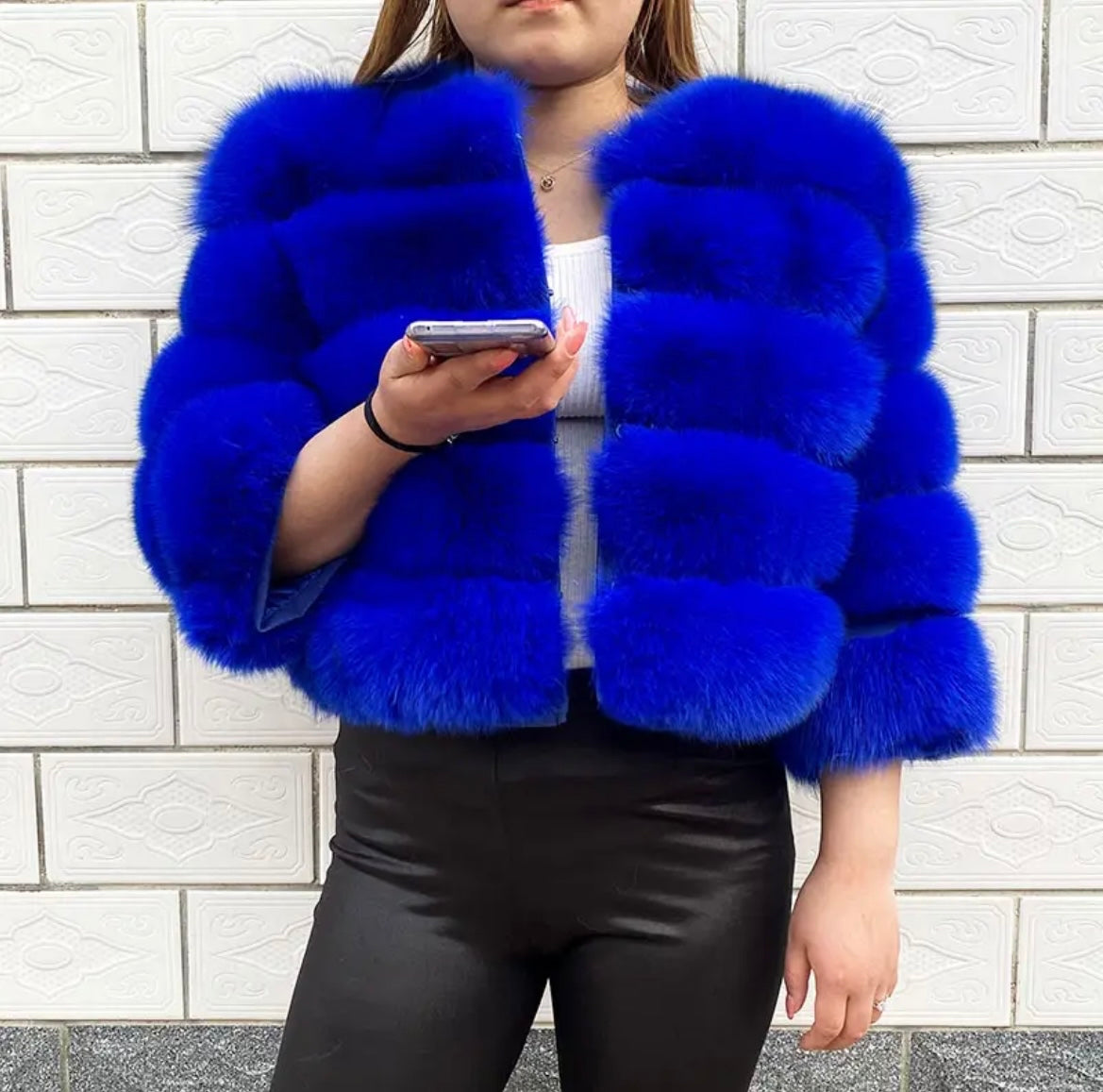 Fur coat