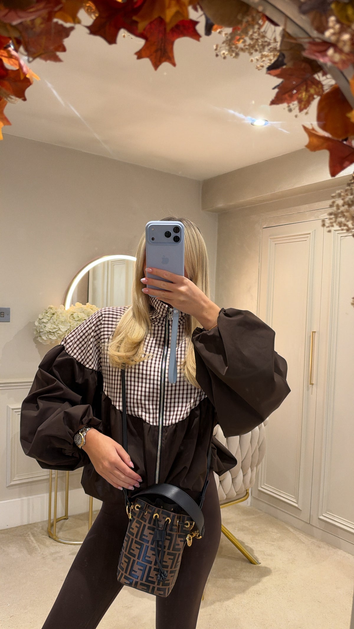 Cheque Mac jacket