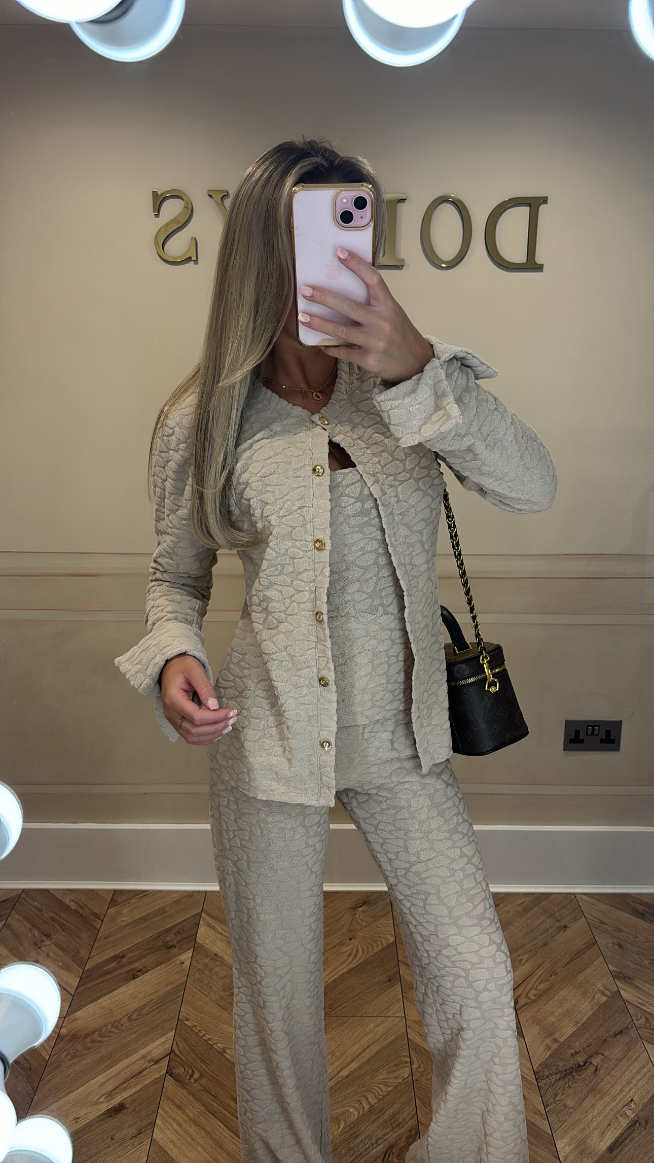 Terry towelling three piece