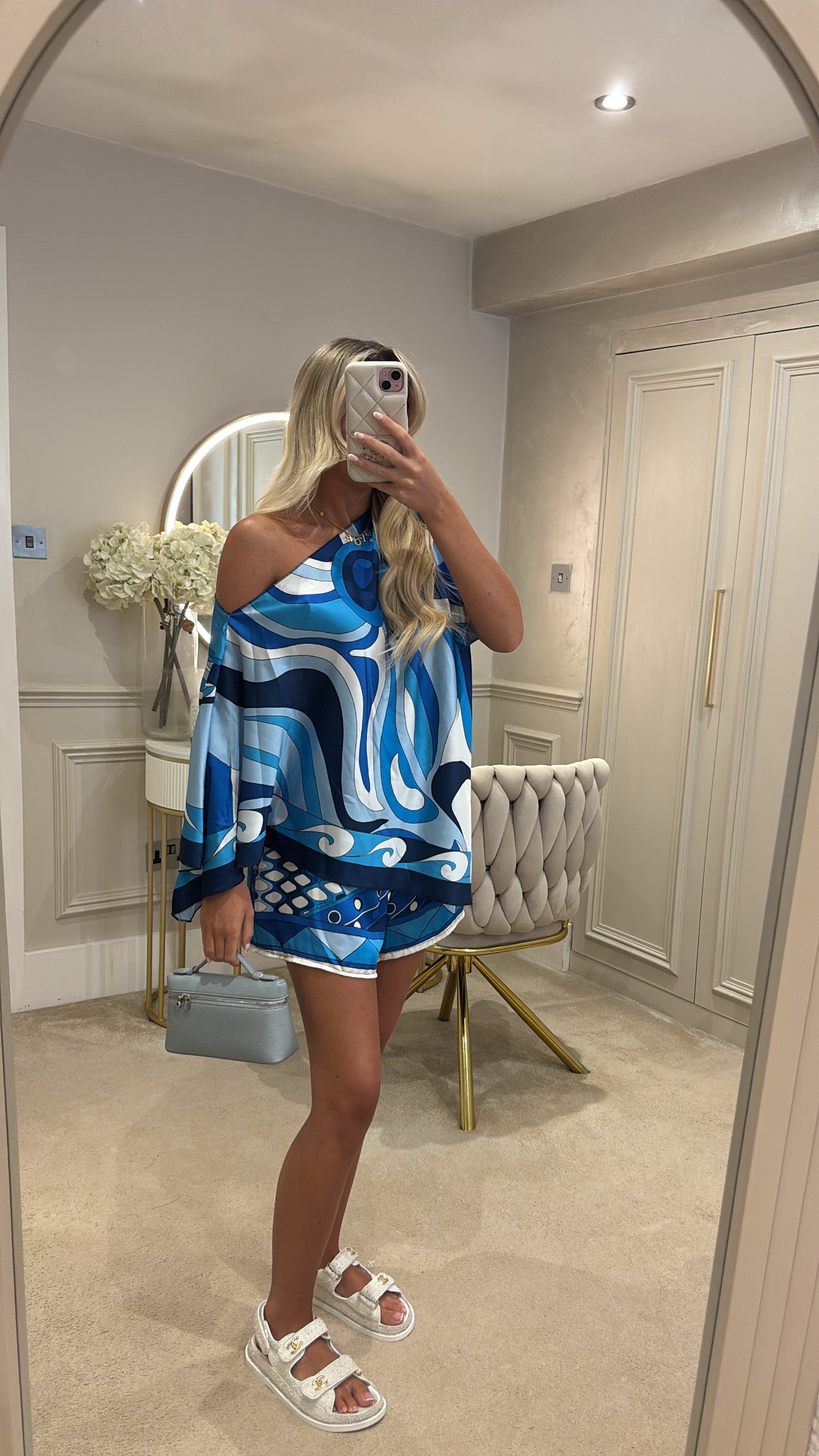 Pucci silk short set