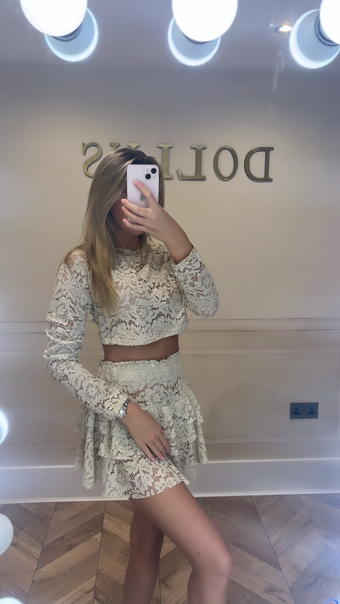 Lace co-ord