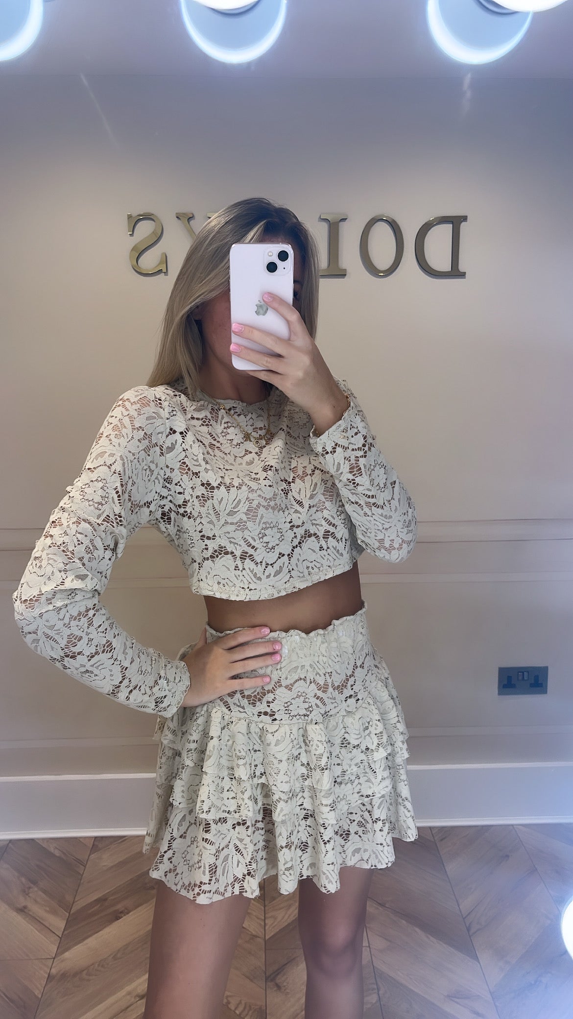 Lace co-ord