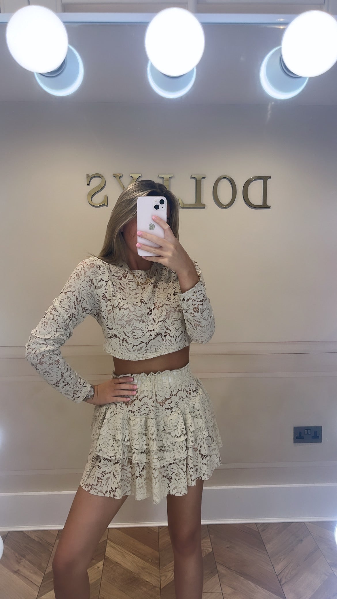 Lace co-ord