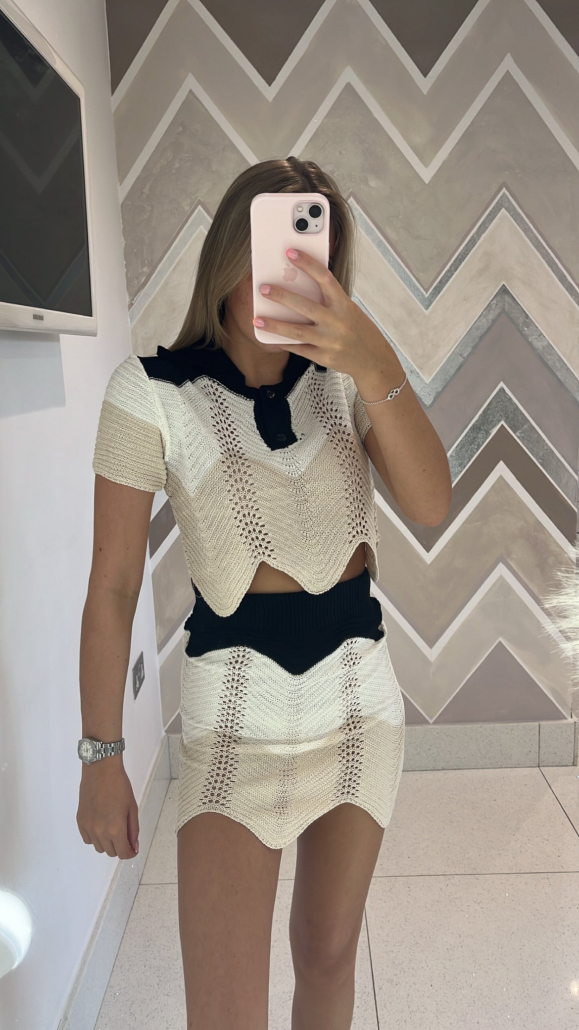 Winnie co ord🤍🤎🖤