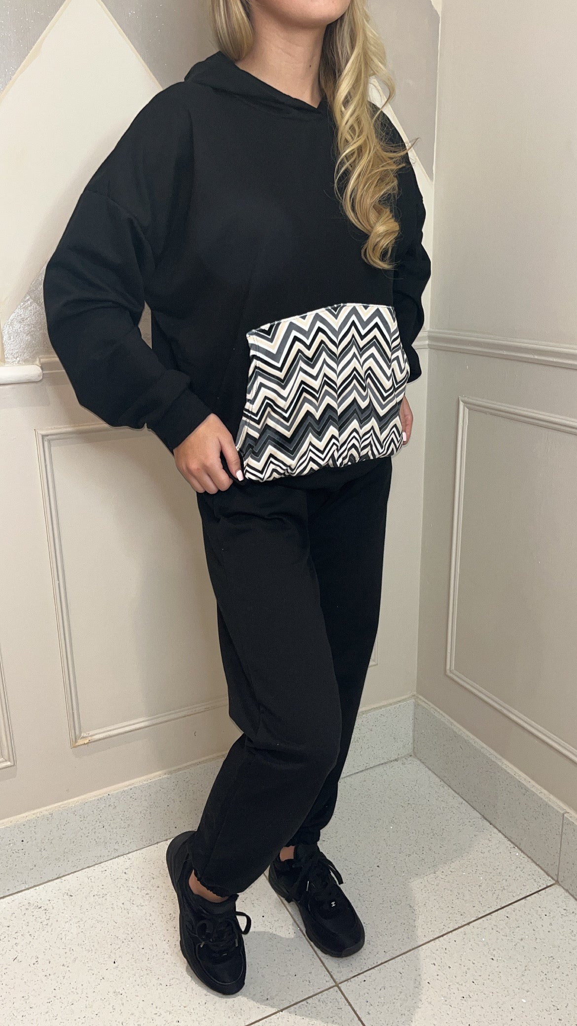 Zig zag pocket lounge set