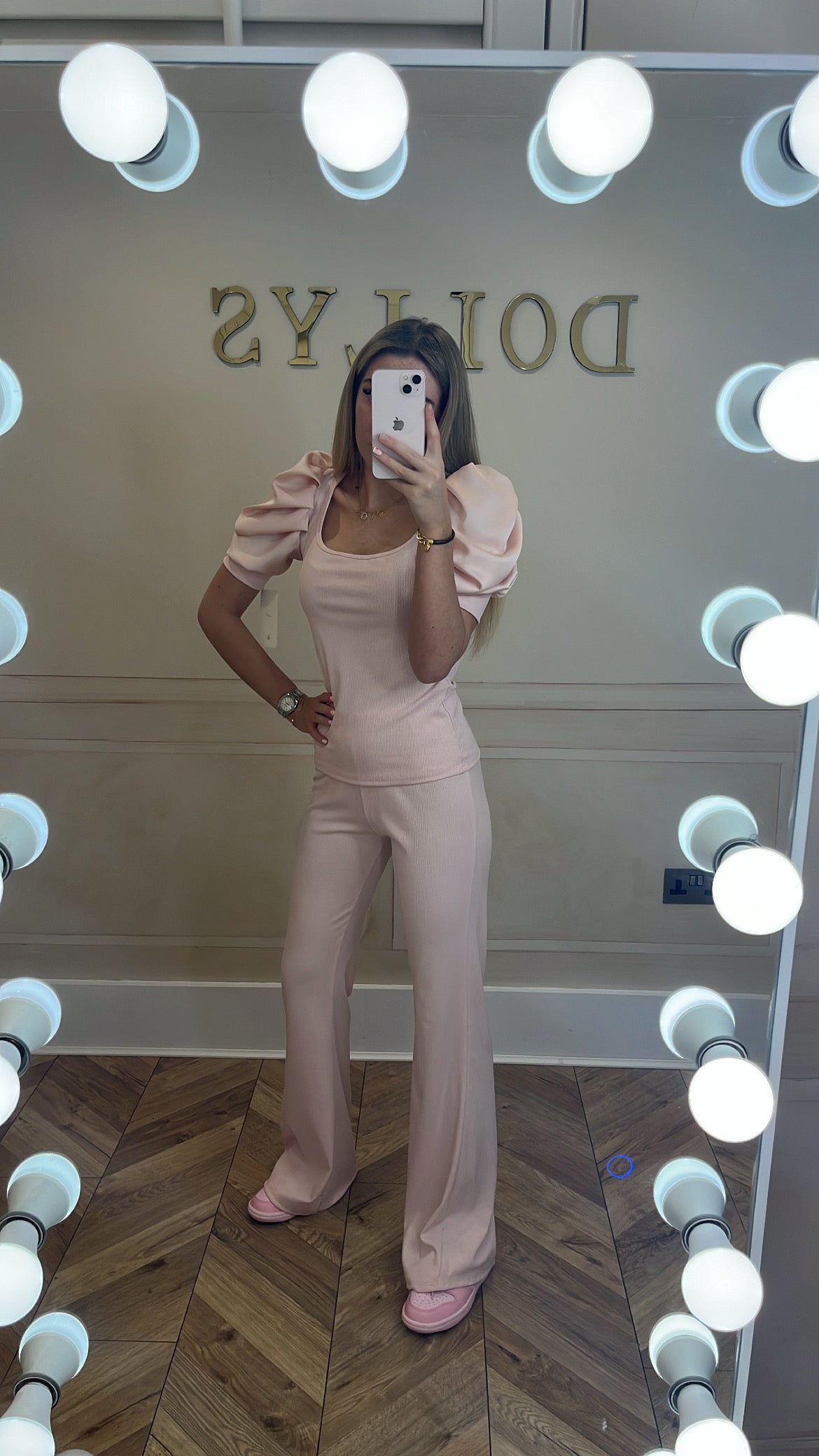 Puff short sleeved lounge set