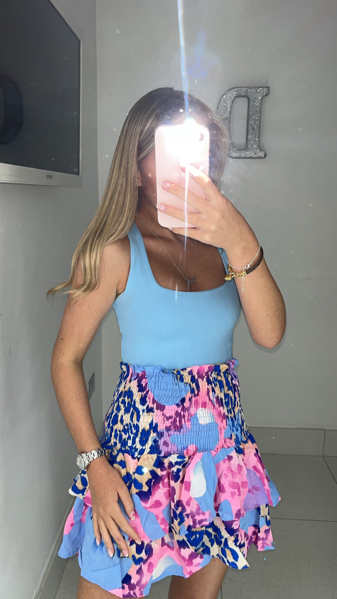 Summer filter collection printed skirts