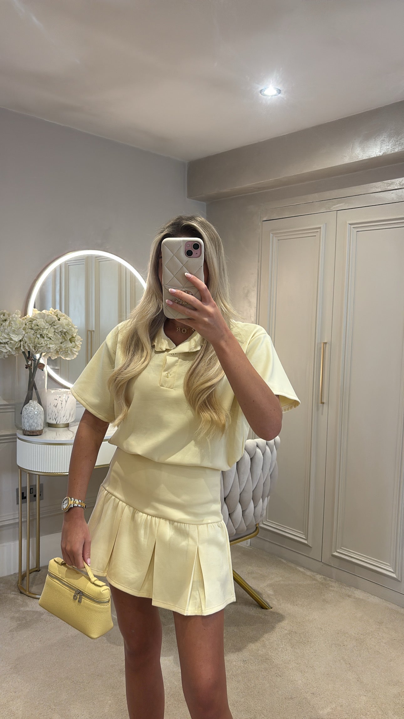 T-shirt skirt co-ord