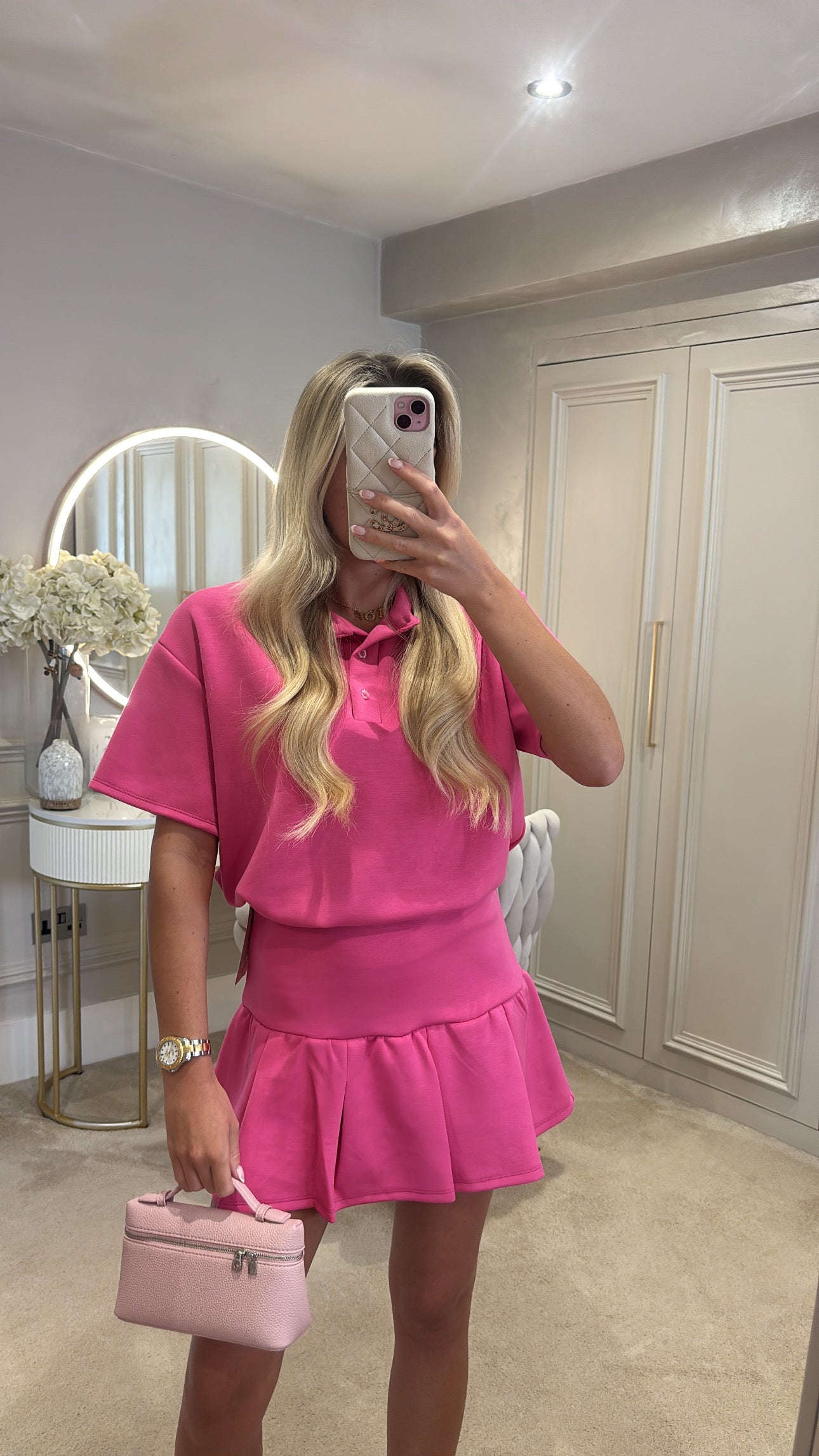 T-shirt skirt co-ord